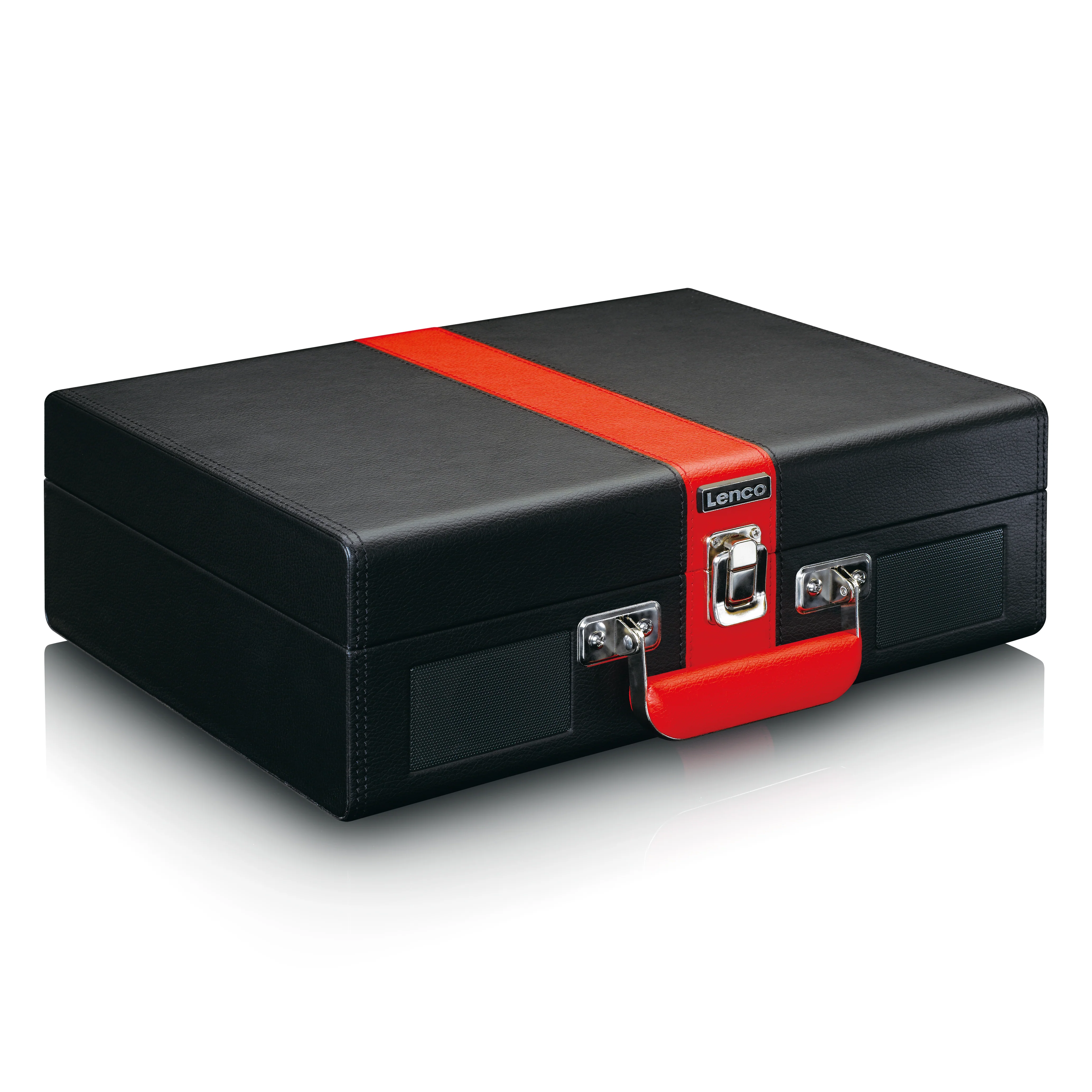 Classic Phono TT-110BKRD - Platine vinyle Bluetooth® avec haut-parleurs intégrés - Noir Rouge - Image 5