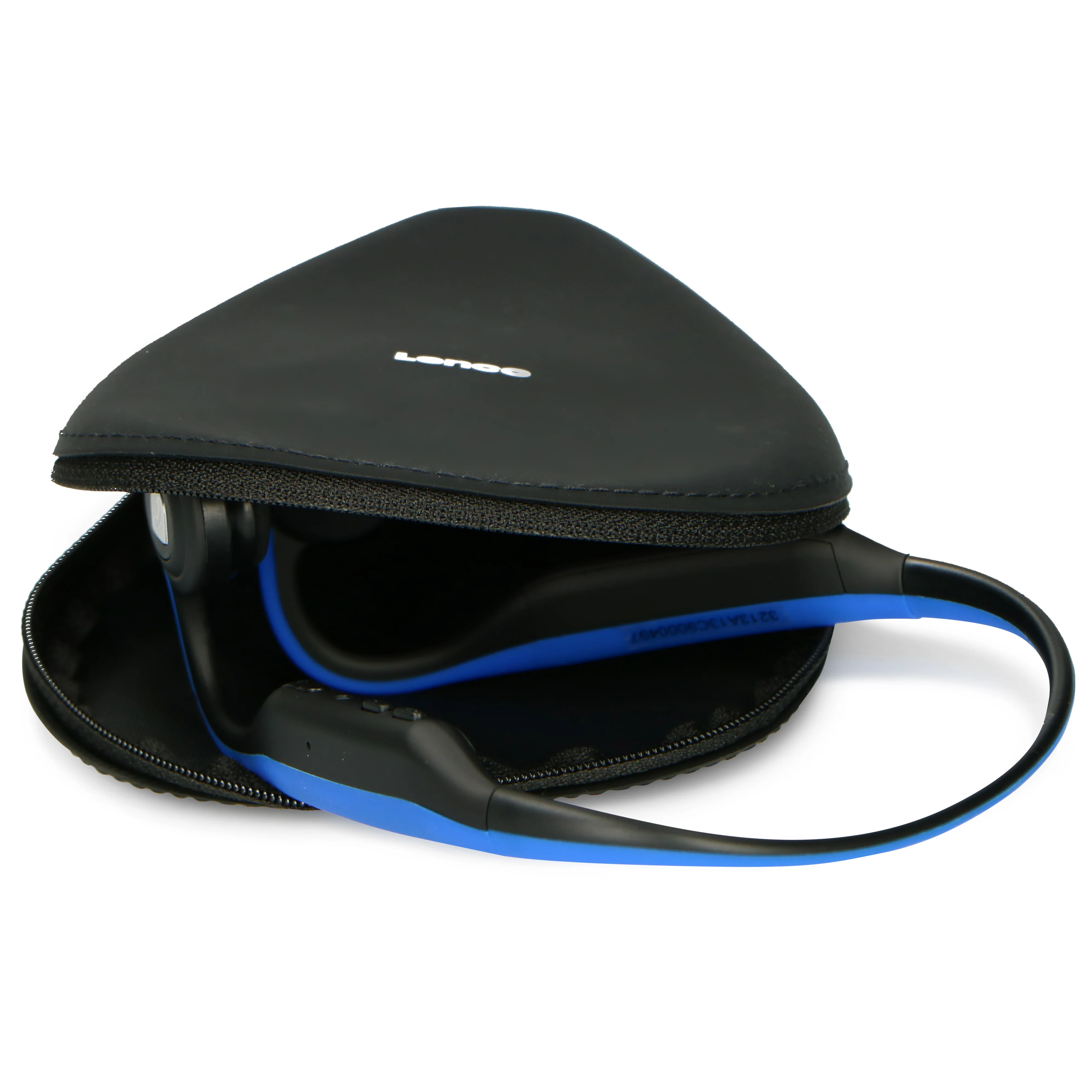 Lenco BCH-1000BU - Casque Bluetooth® à conduction osseuse, bleu - Image 5