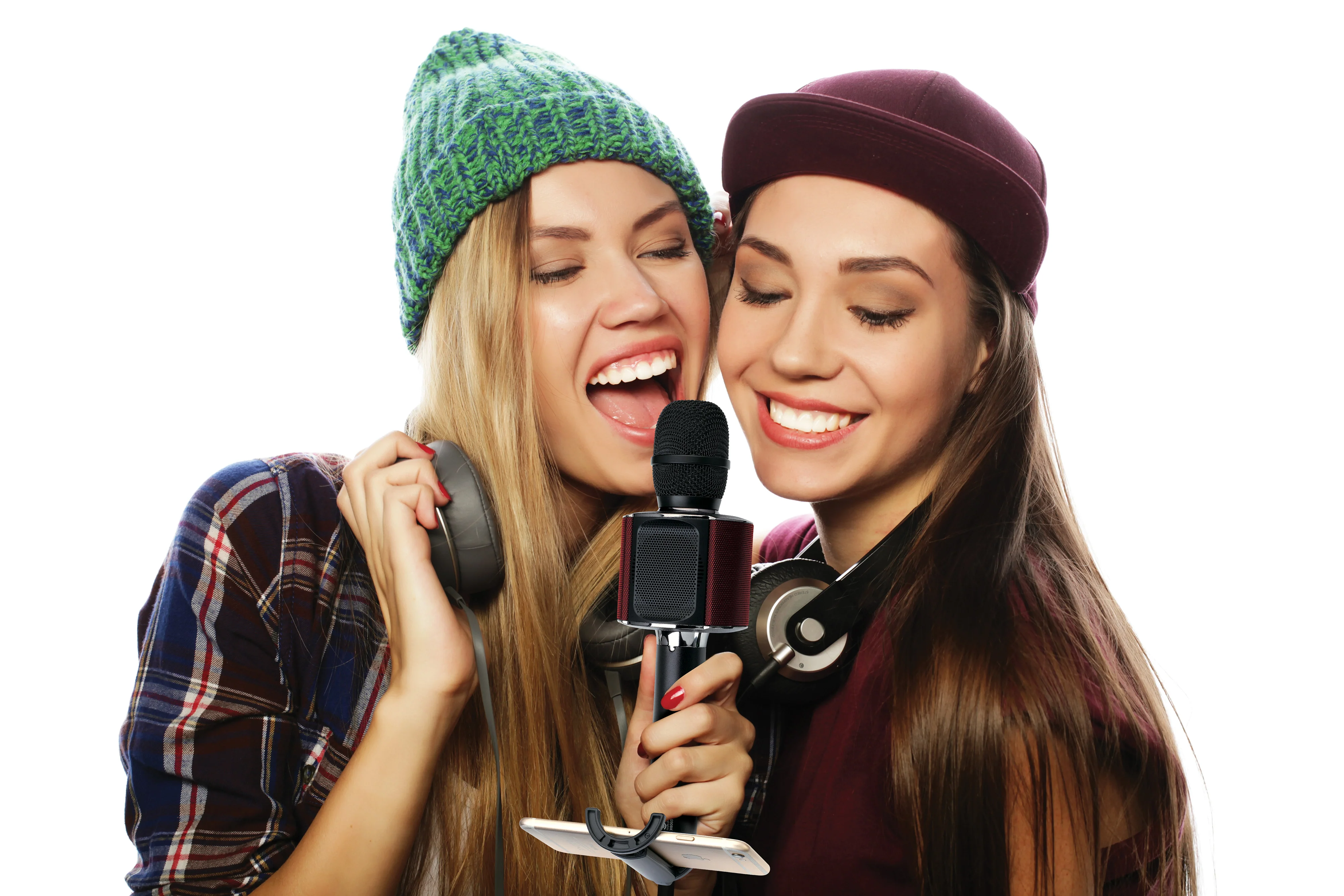 Lenco BMC-090BK - Microphone Bluetooth® pour karaoké avec enceinte et éclairage - Noir - Image 16