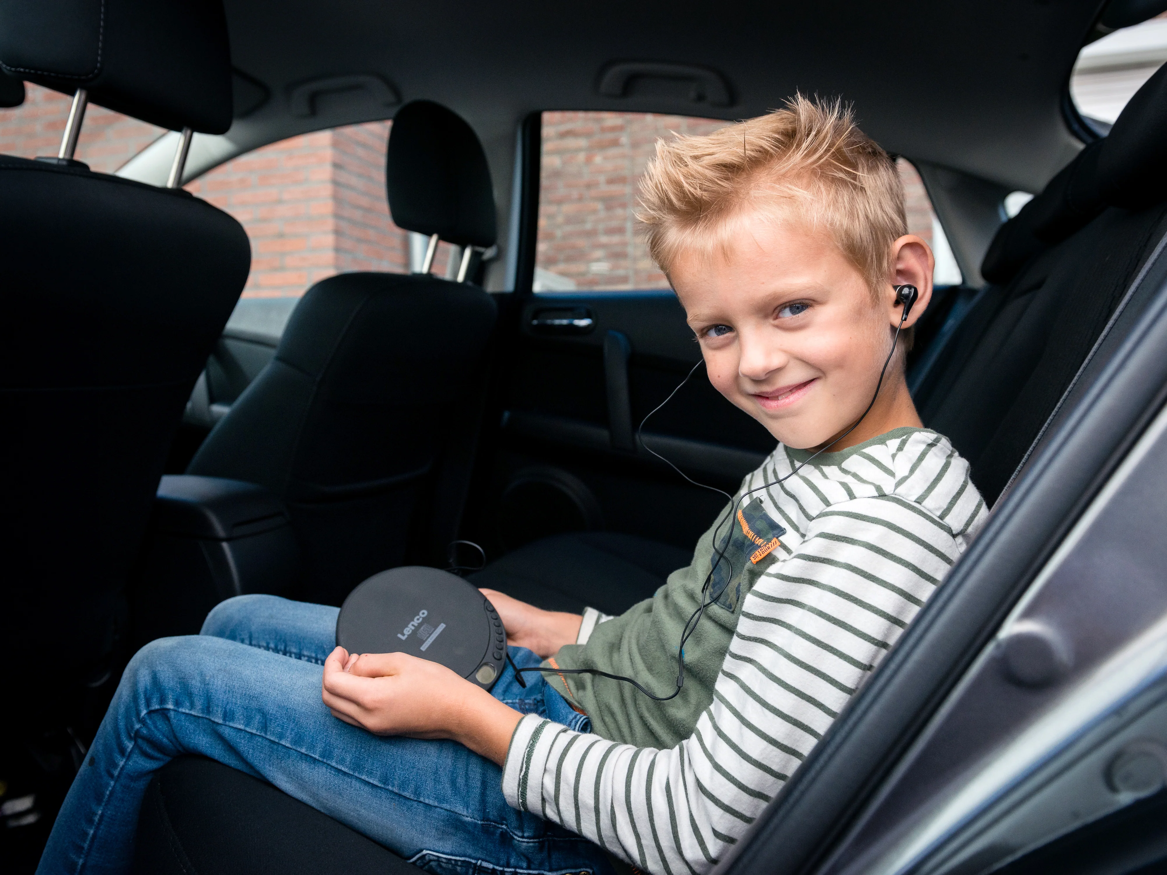 Lenco CD-200 - Lecteur CD portable avec protection contre les chocs - Noir - Image 21