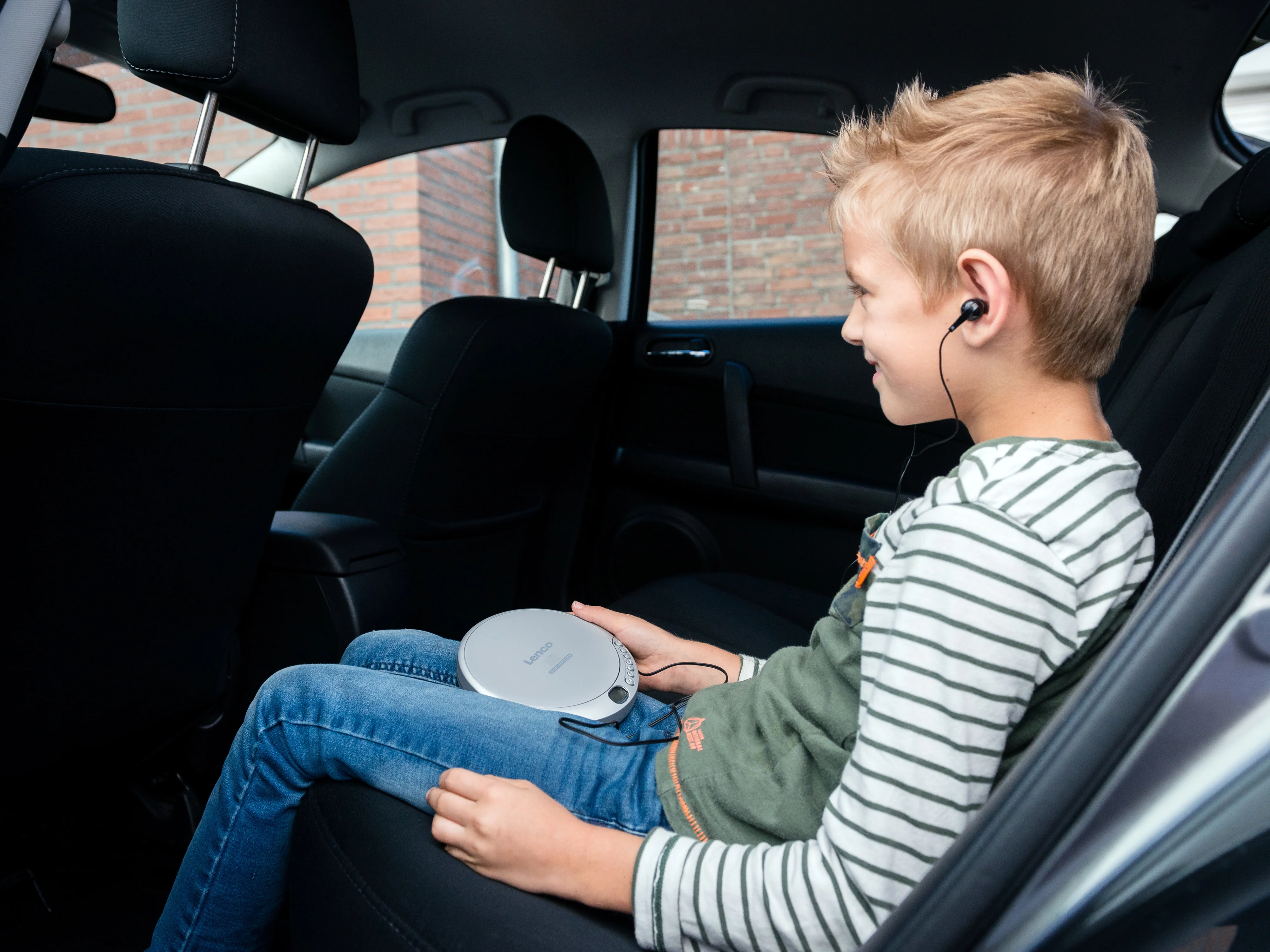 Lenco CD-201SI - Lecteur CD portable avec protection contre les chocs - Argent - Image 18