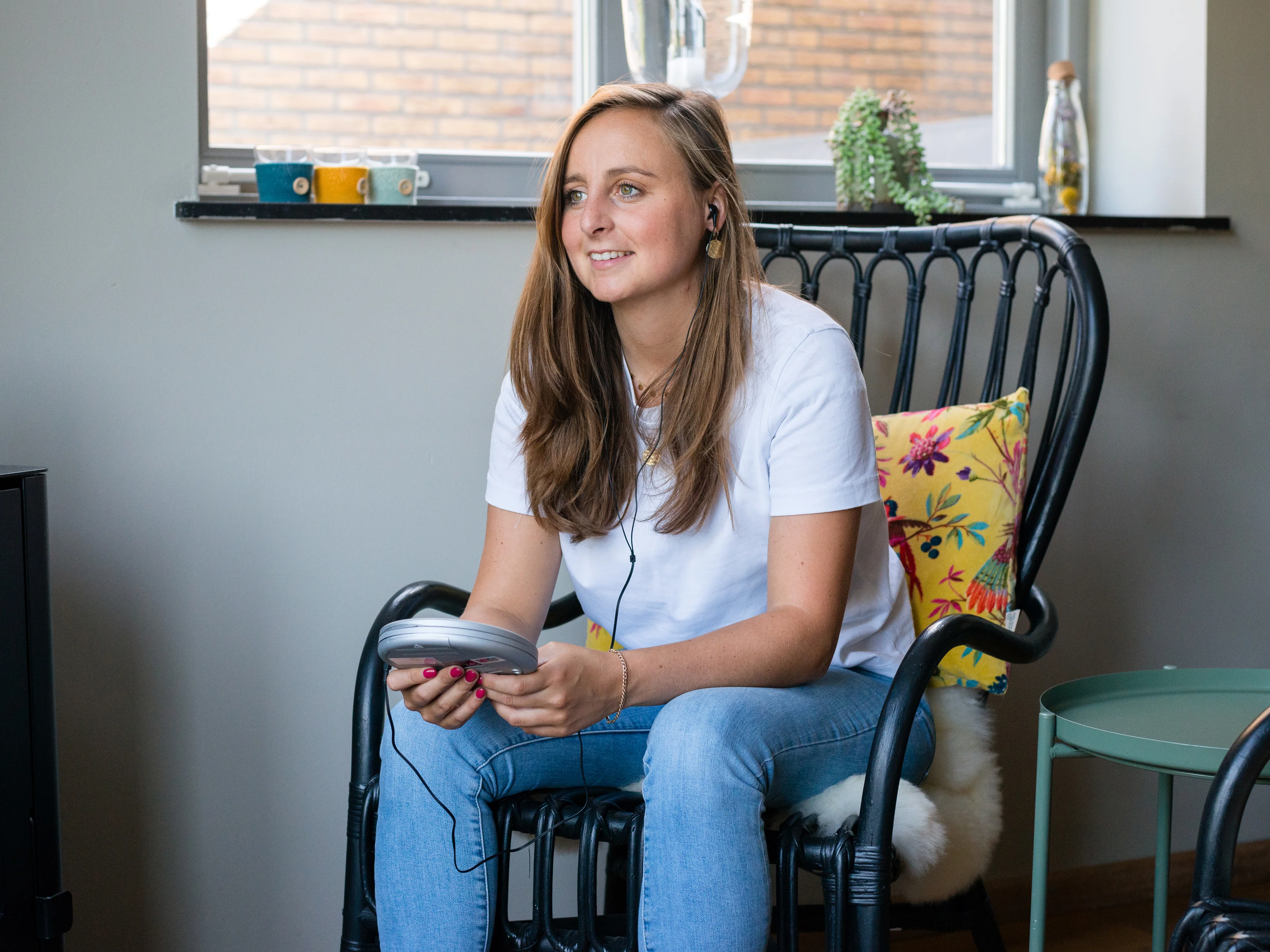 Lenco CD-201SI - Lecteur CD portable avec protection contre les chocs - Argent - Image 19