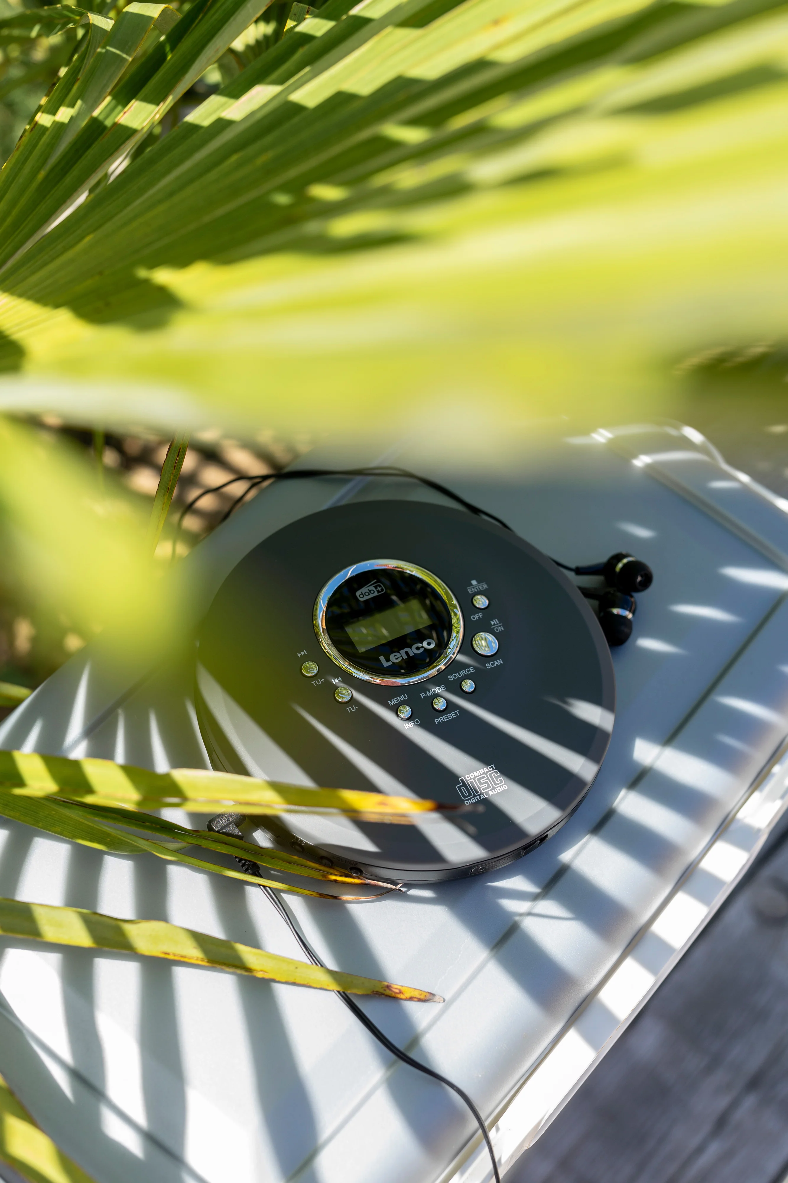 Lenco CD-400GY - Lecteur CD/ MP3 portable pour CD, CD-R, CD-RW - Image 12