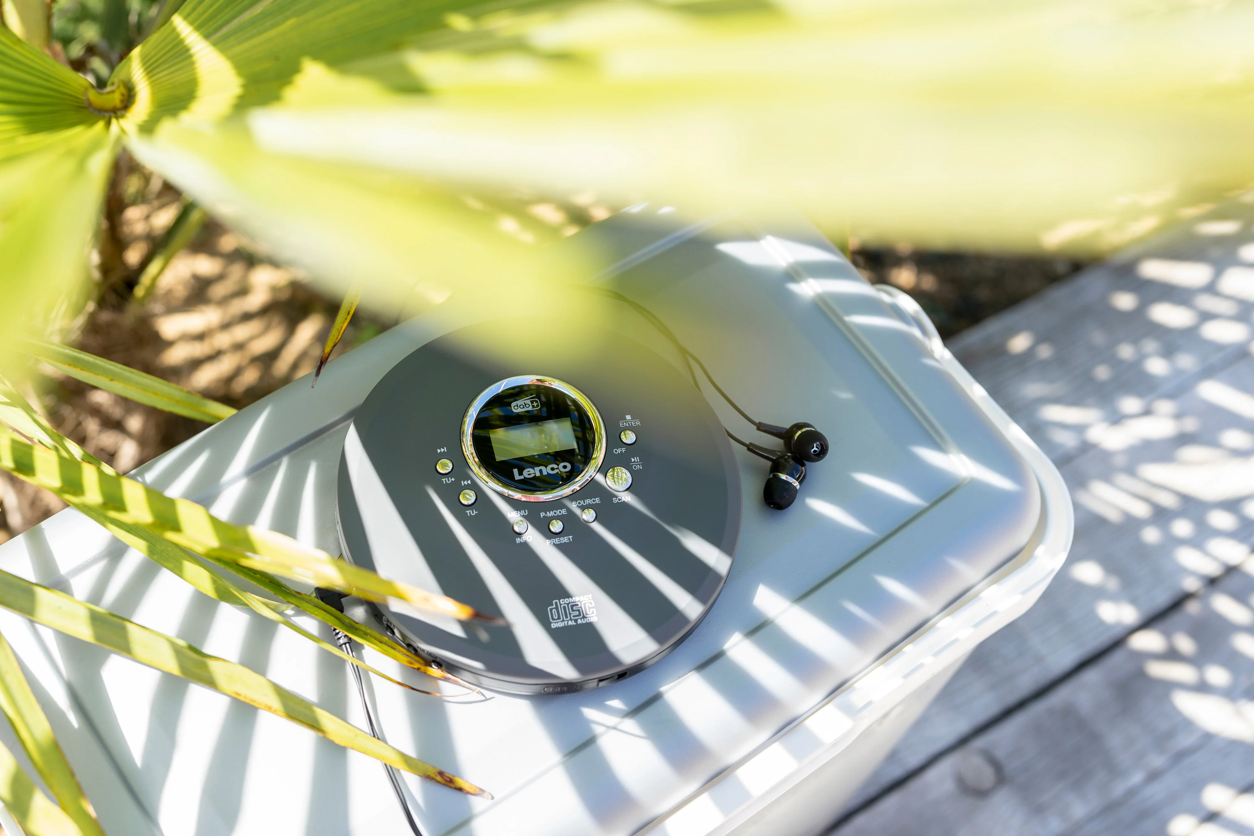 Lenco CD-400GY - Lecteur CD/ MP3 portable pour CD, CD-R, CD-RW - Image 9