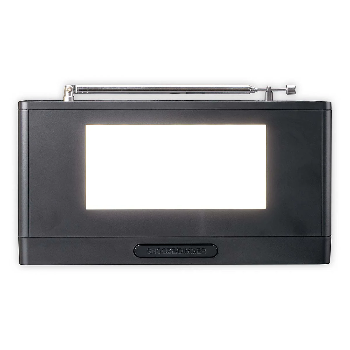 Lenco CR-540BK - Radio-réveil avec veilleuse à intensité variable et fonction de charge USB - Noir - Image 6