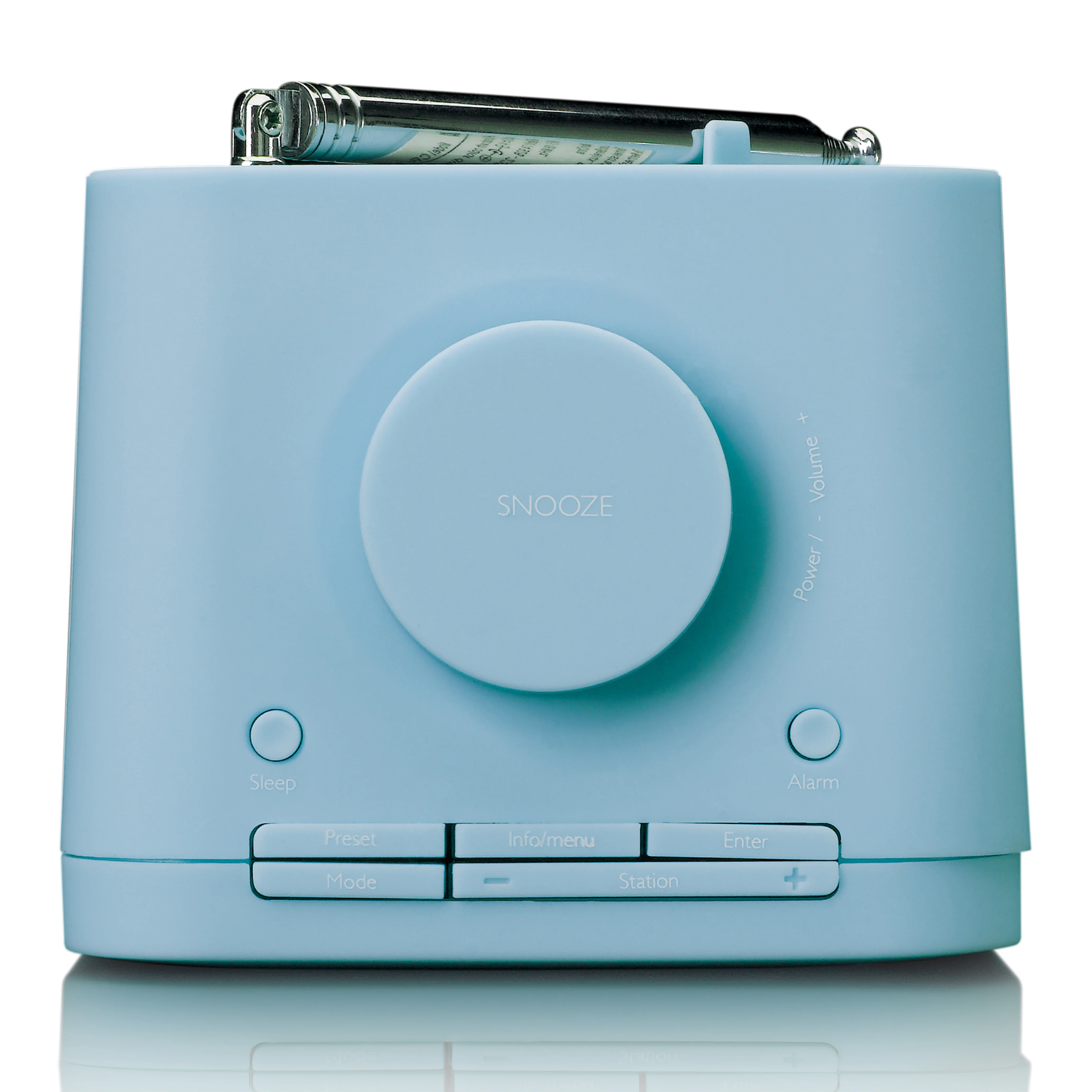 Lenco CR-620BU - Radio-réveil DAB+/FM avec écran couleur - Bleu - Image 3