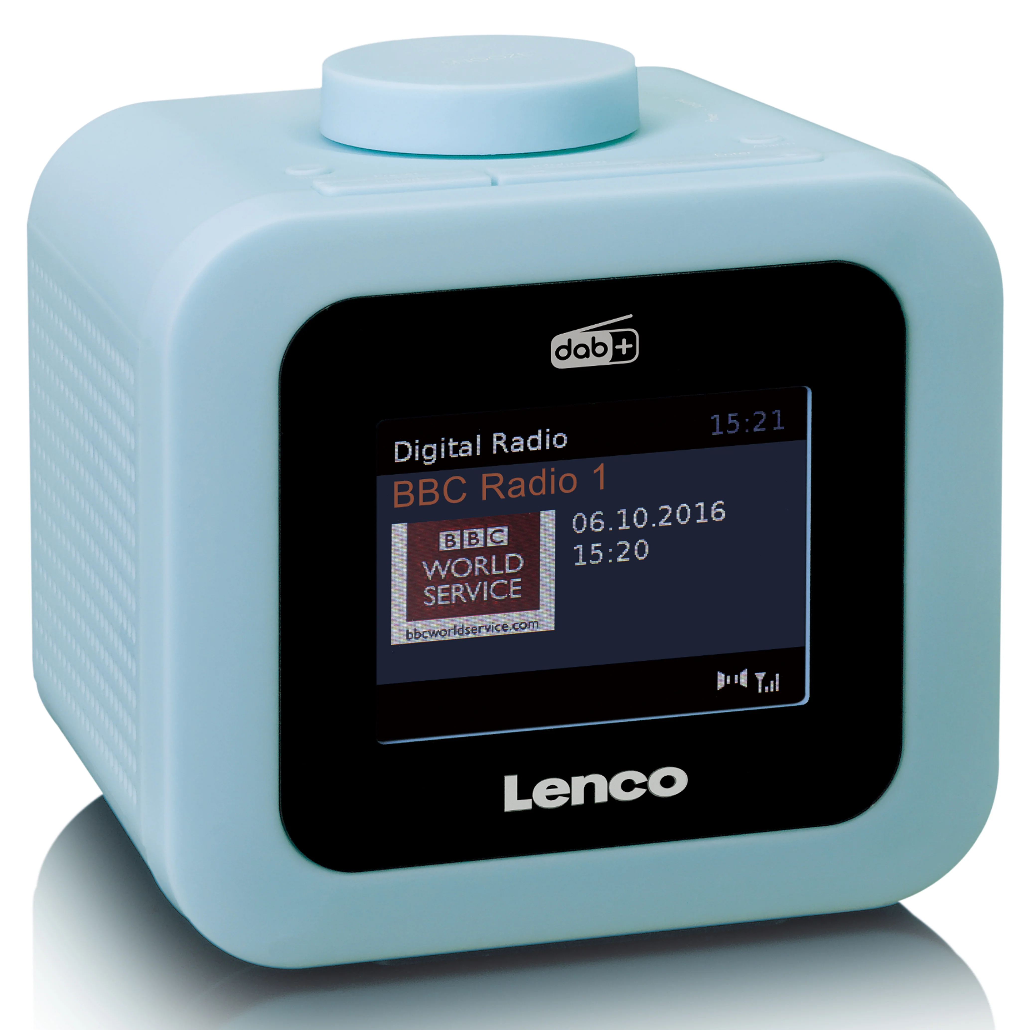 Lenco CR-620BU - Radio-réveil DAB+/FM avec écran couleur - Bleu - Image 7