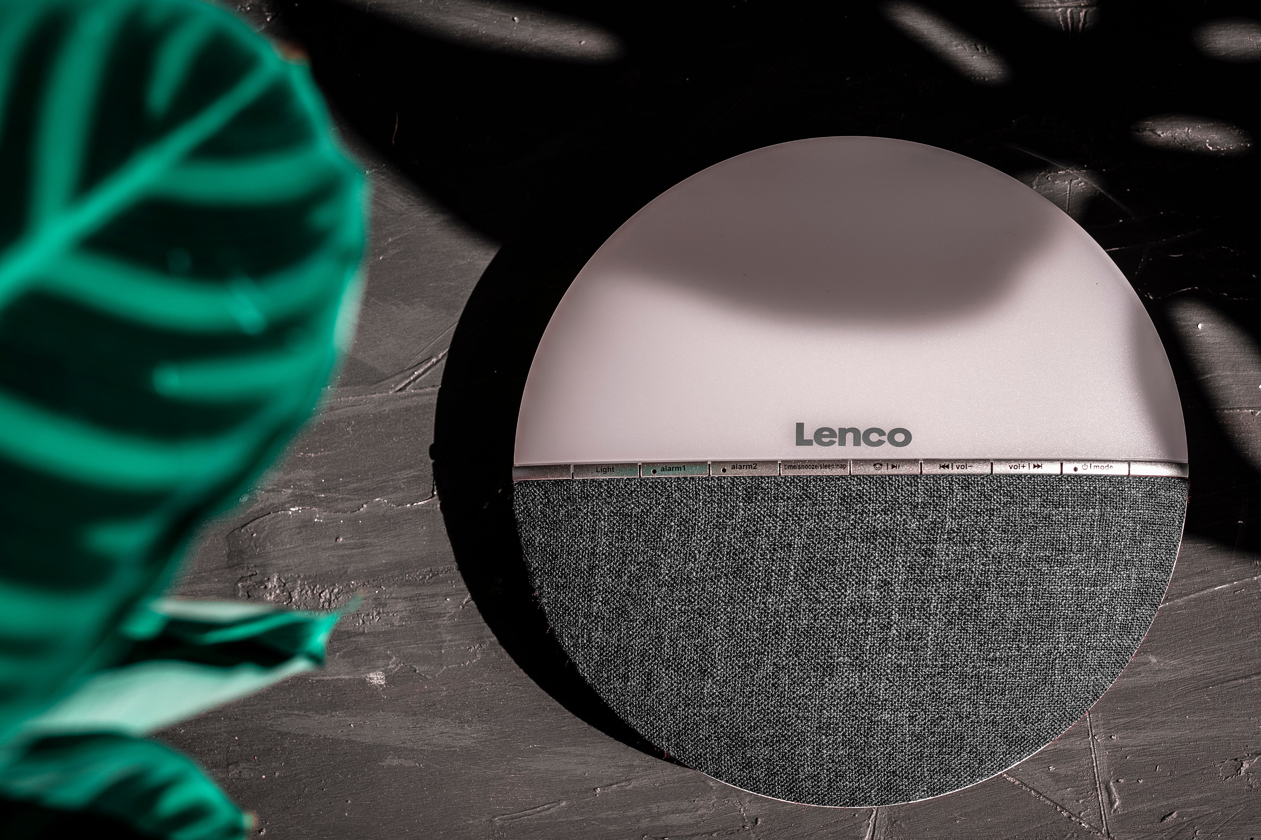 Lenco CRW-4GY - Radio-réveil / Simulateur d’aube - Gris - Image 15