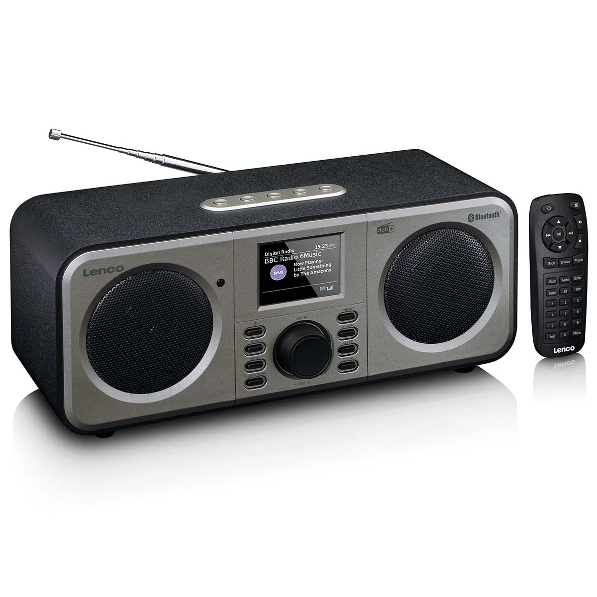 Lenco DAR-030BK - Radio DAB+/FM stéréo avec Bluetooth® - Noir - Image 4