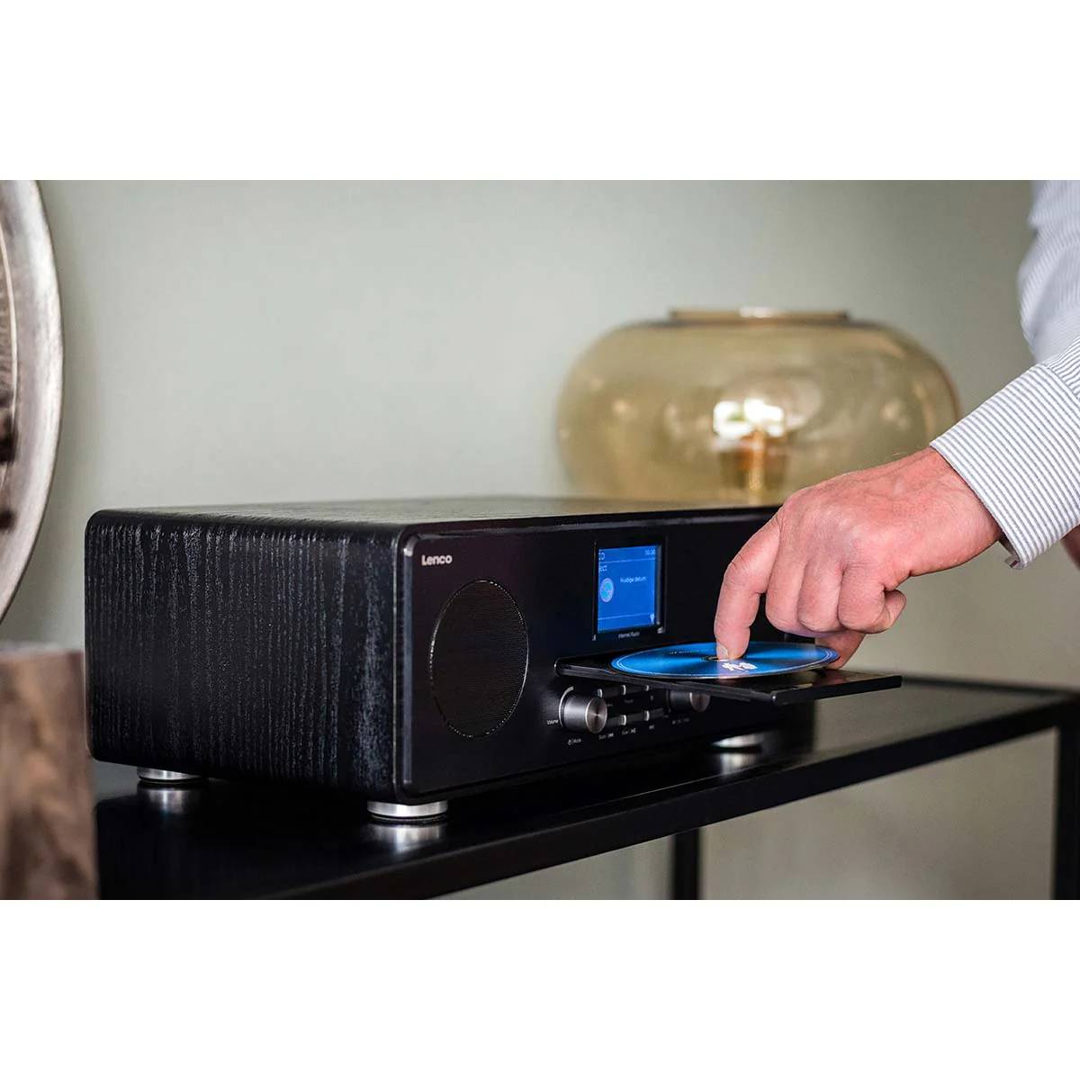 Lenco DIR-260BK - Radio Internet/DAB+/FM avec lecteur CD et Bluetooth®, noir - Image 12