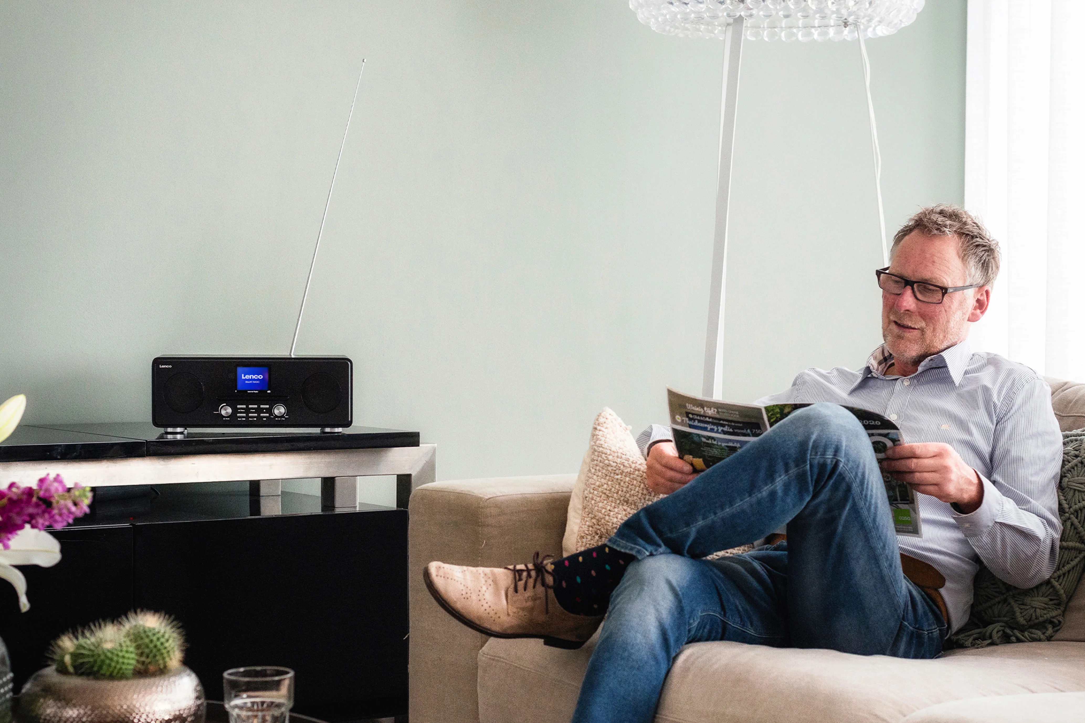 Lenco DIR-260BK - Radio Internet/DAB+/FM avec lecteur CD et Bluetooth®, noir - Image 17