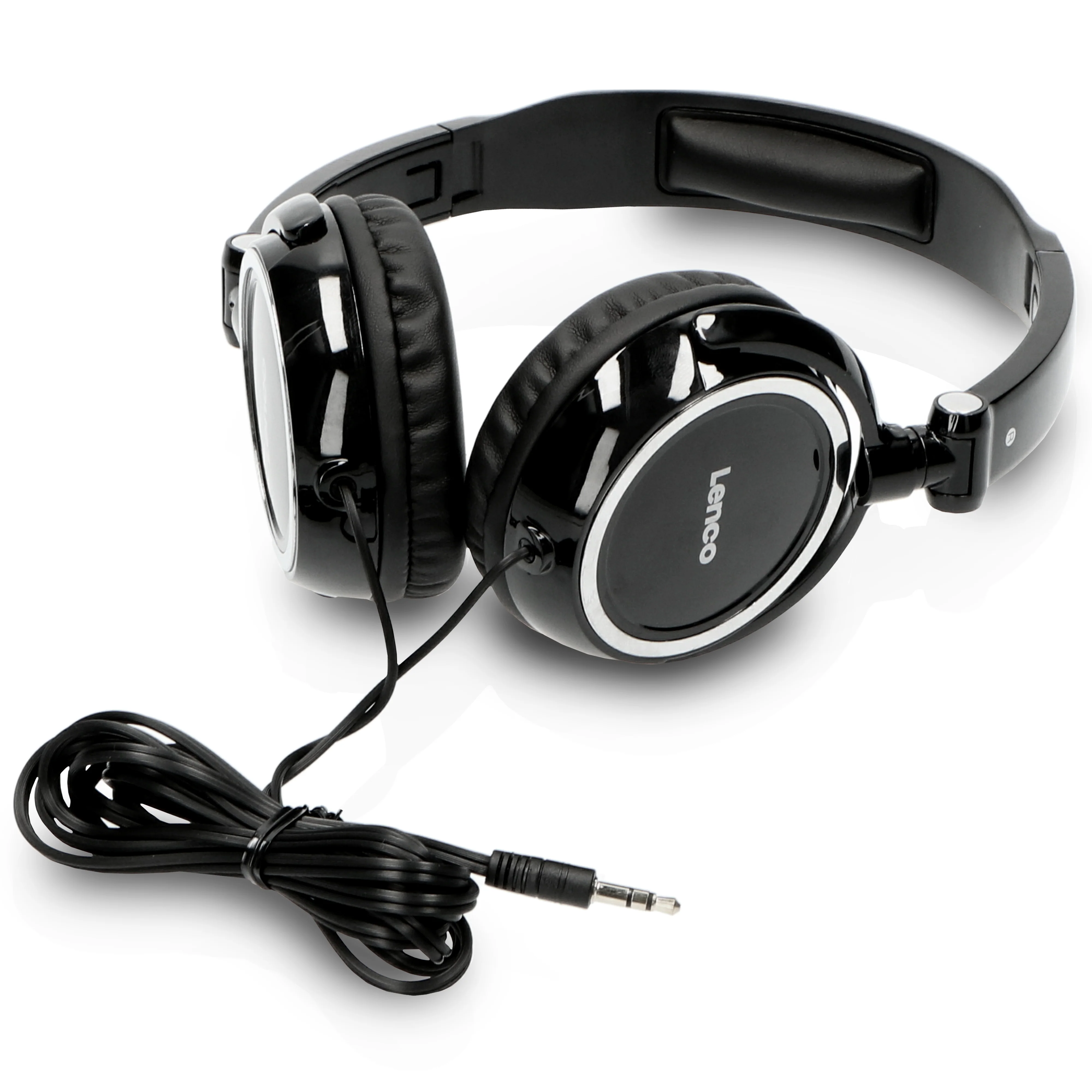 Lenco DVP-1045 - lecteur DVD portable 2 x 10 pouces avec connexion USB, emplacement pour carte SD, pile intégrée, deux casques et deux supports - Noir - Image 9