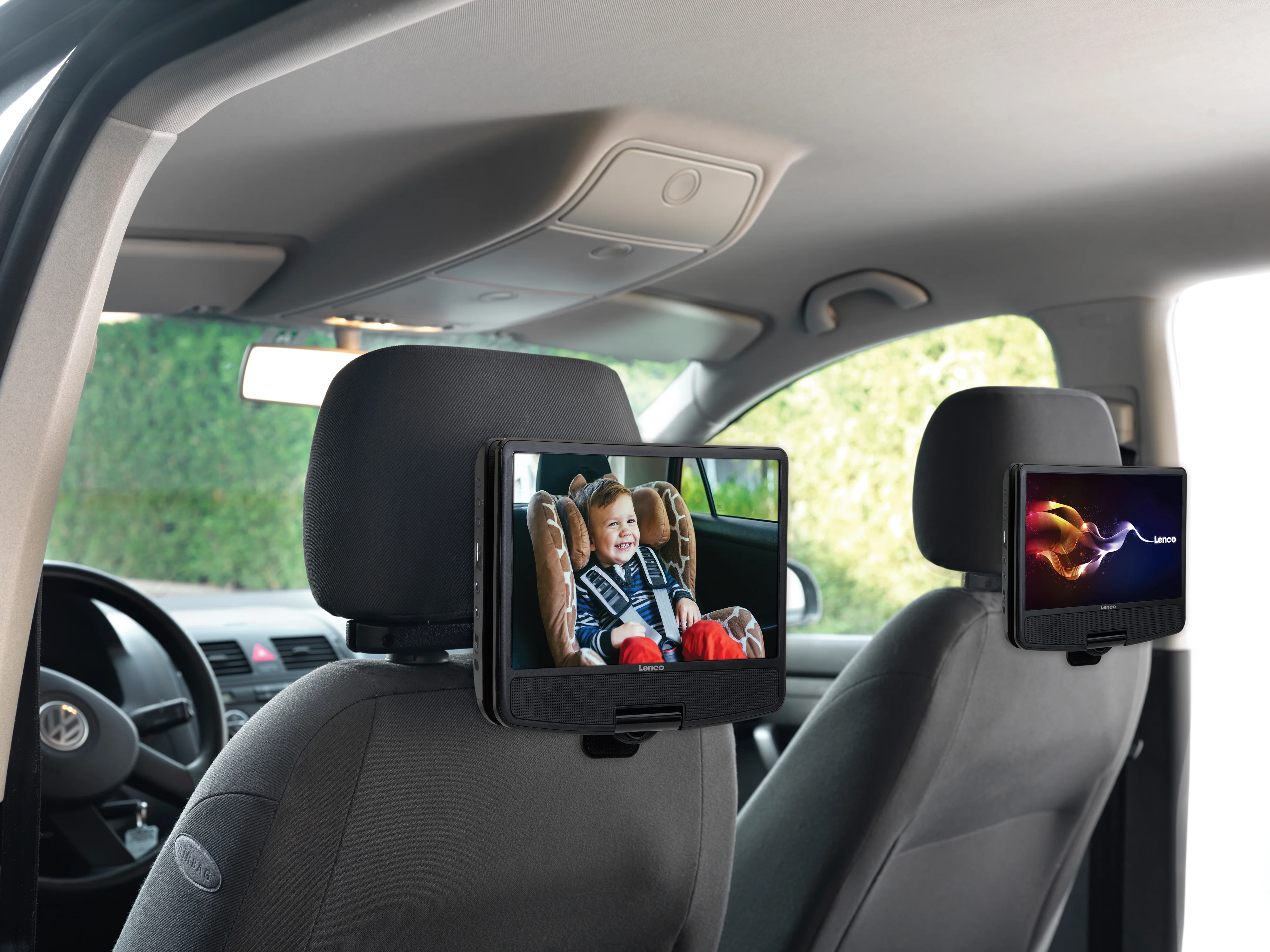 Lenco DVP-935 Lecteur DVD portable 9 pouces noir avec support - Image 5