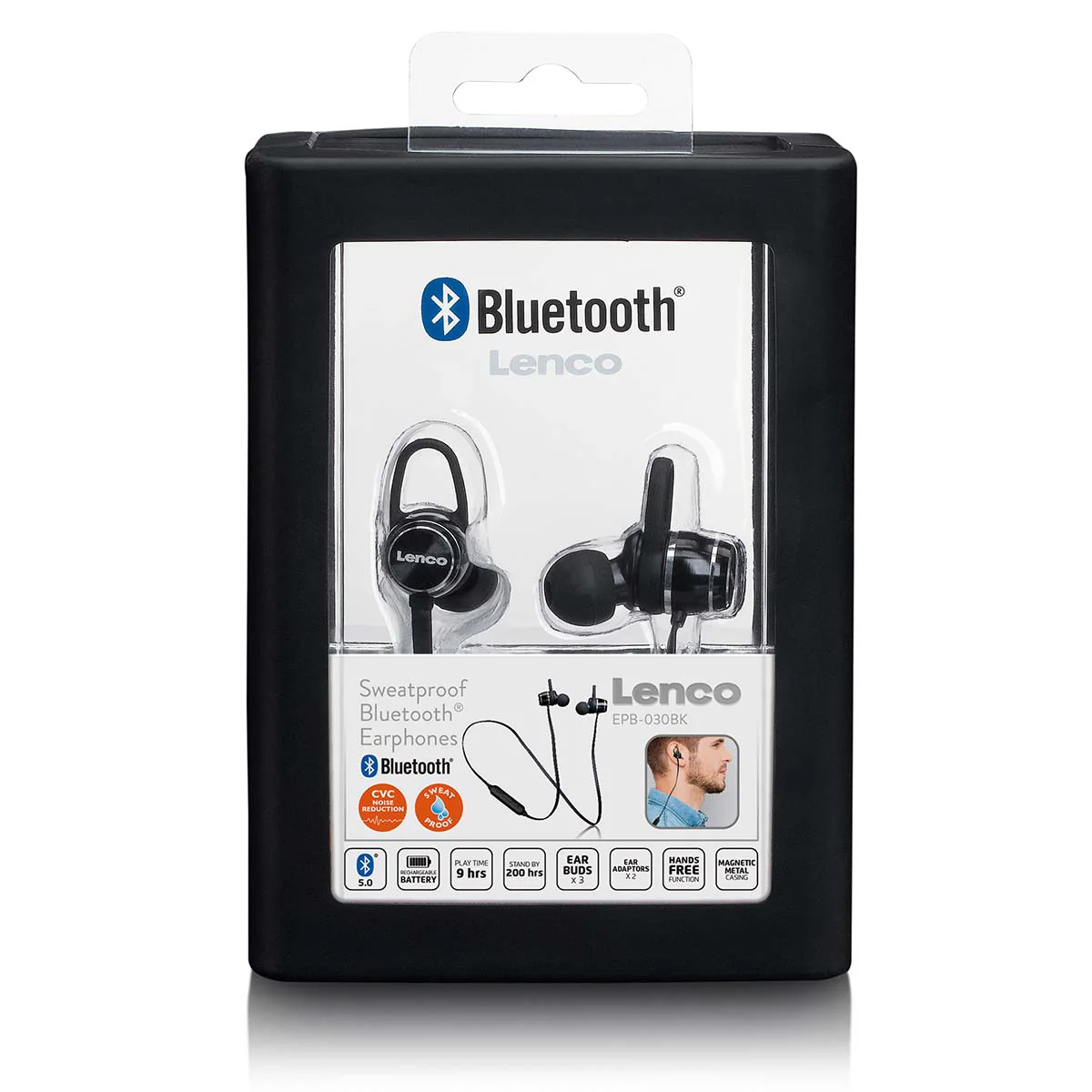 Bluetooth® écouteurs Autonomie de la batterie 1 en utilisation standard: 540.0000 min - Microphone intégré - Support de commande vocale - Image 7
