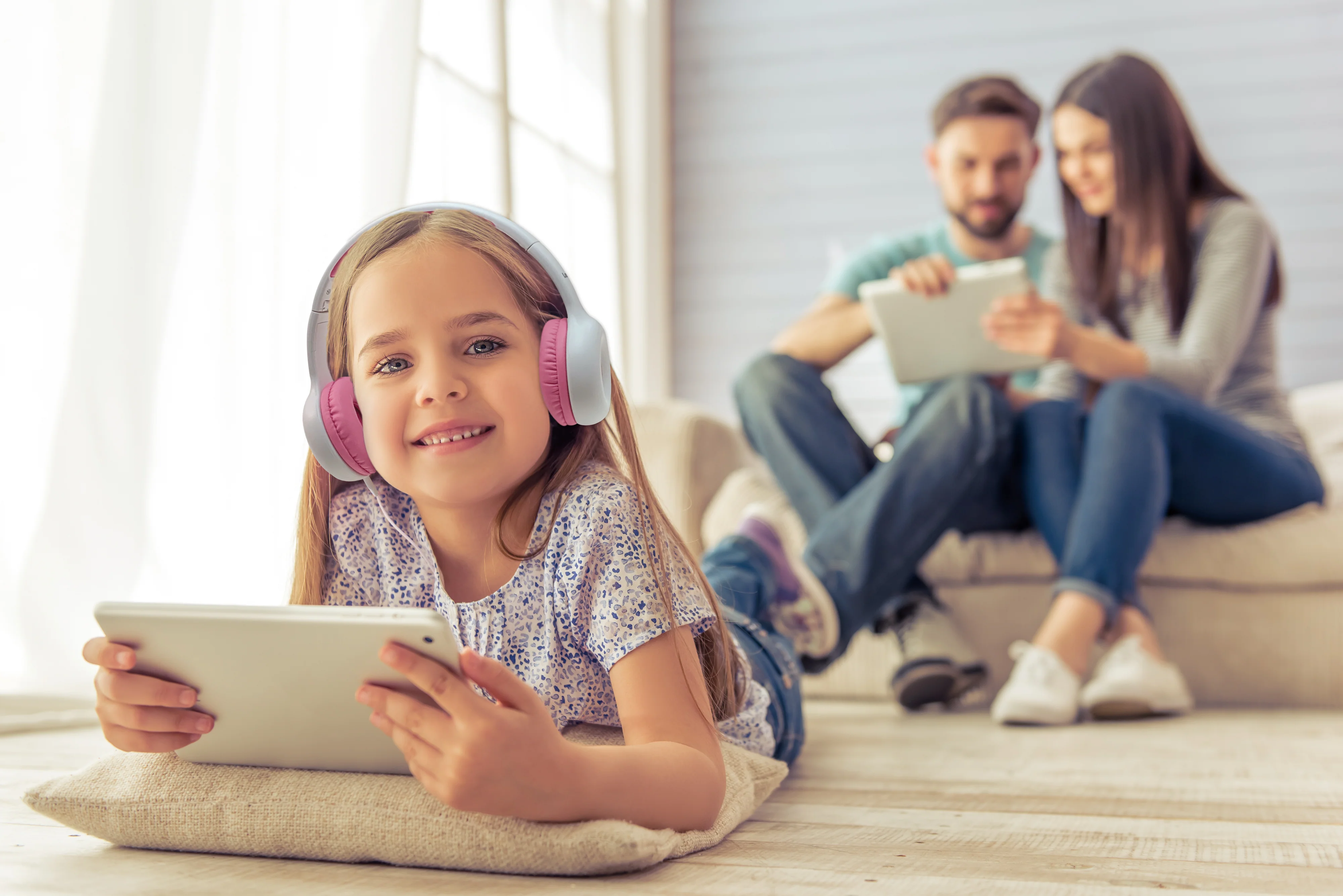 Lenco HP-010PK - Casque pour enfants, rose - Image 9