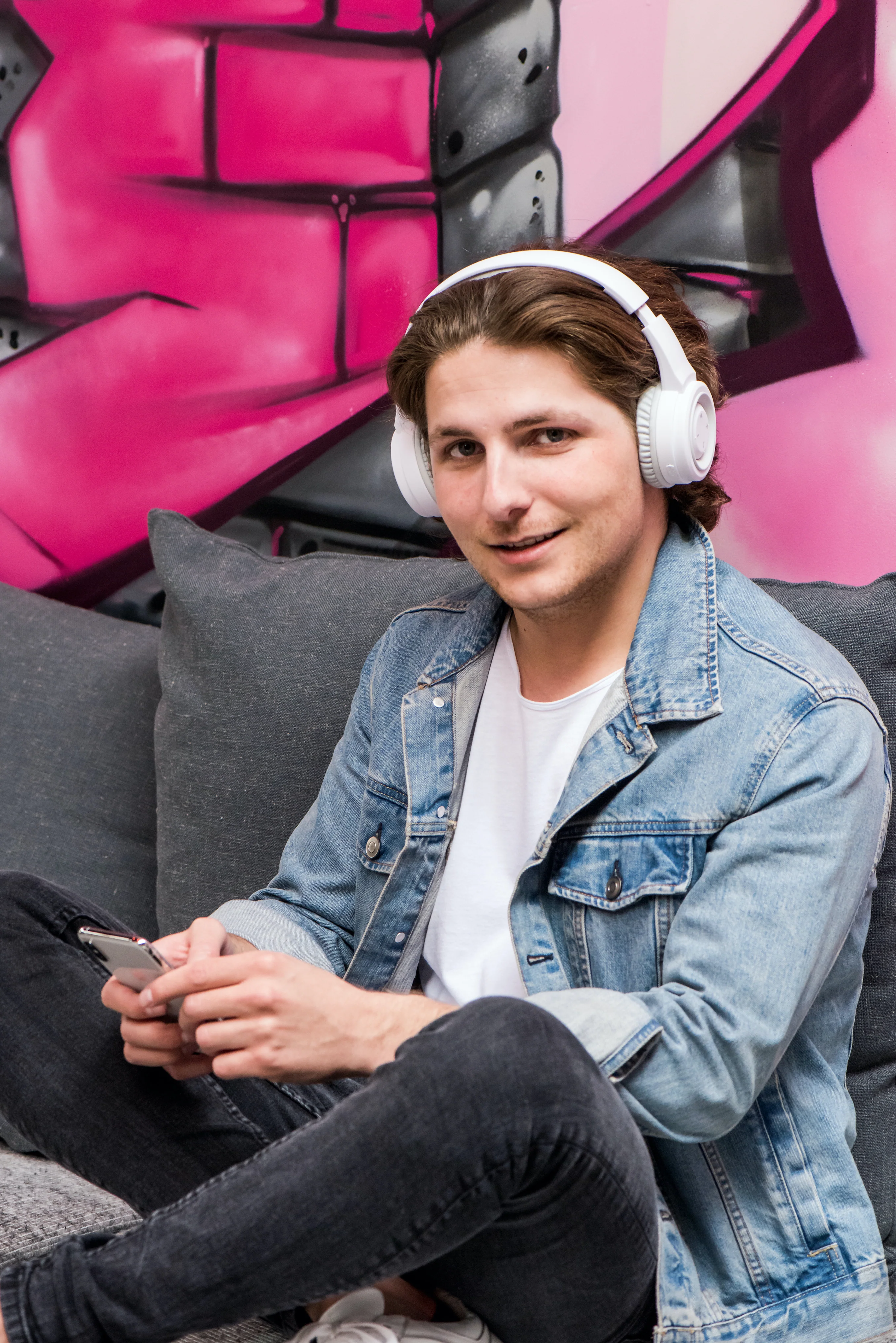 Lenco HPB-330WH - Casque Bluetooth® - Blanc - Image 13