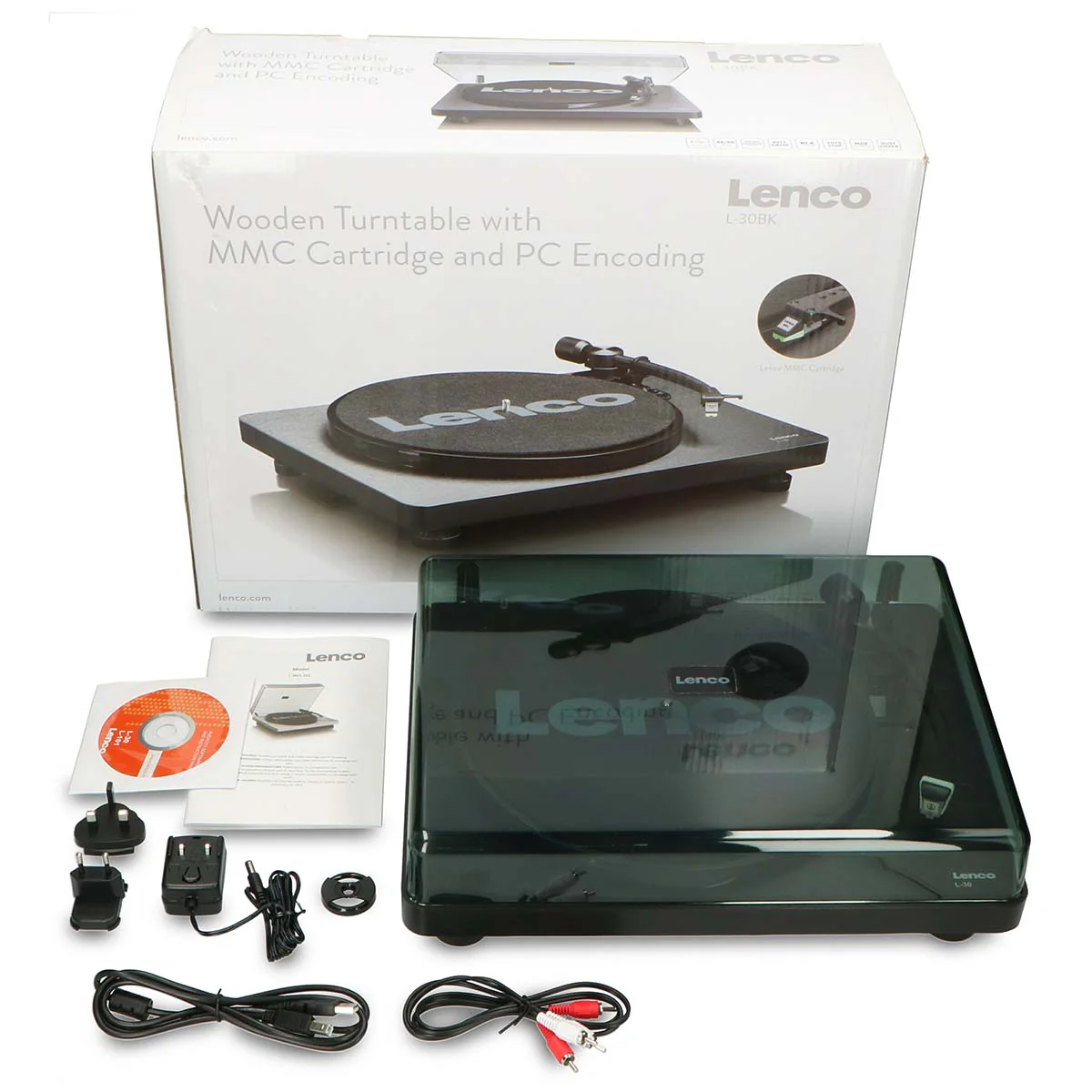Lenco L-30BK - Platine avec encodage USB/PC - Noir - Image 18