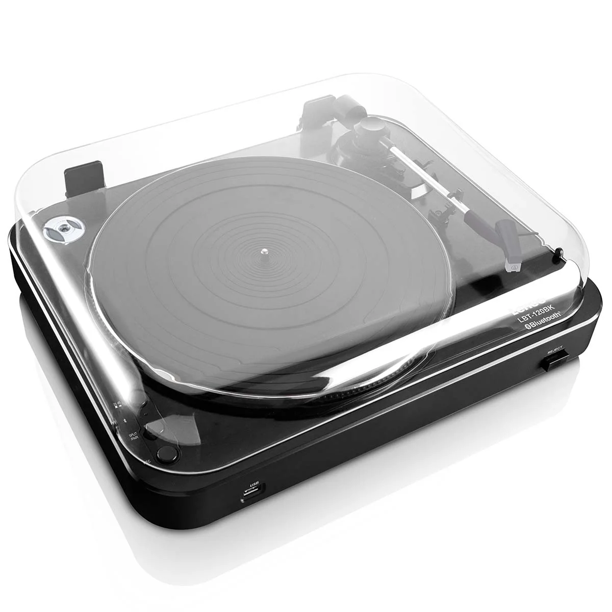 Lenco LBT-120BK - Platine vinyle avec enregistreur USB et Bluetooth® - Noir - Image 3
