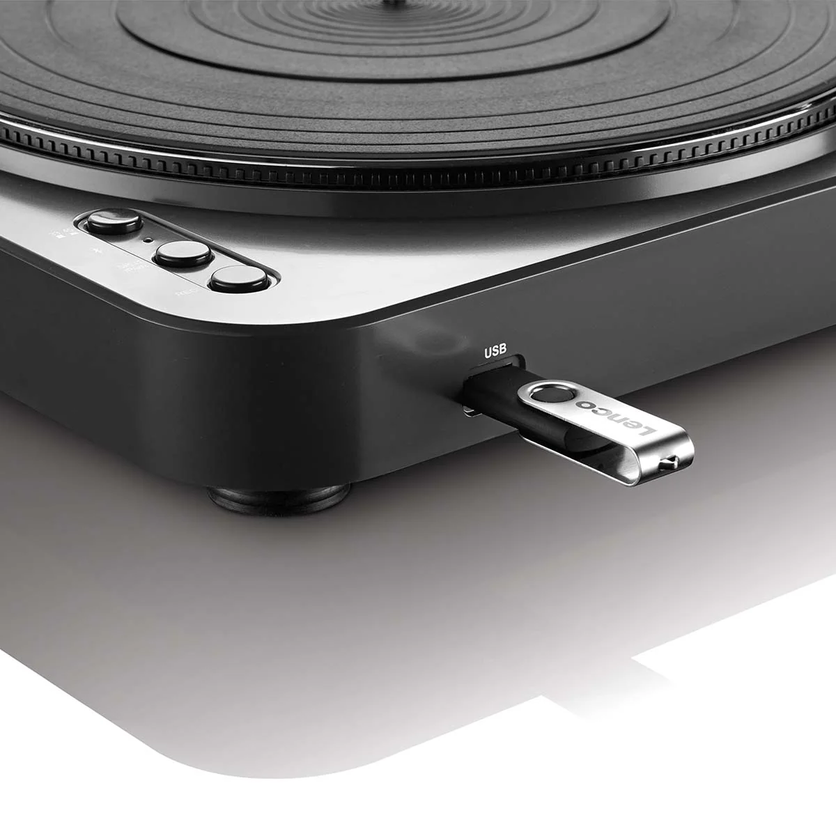 Lenco LBT-120BK - Platine vinyle avec enregistreur USB et Bluetooth® - Noir - Image 7