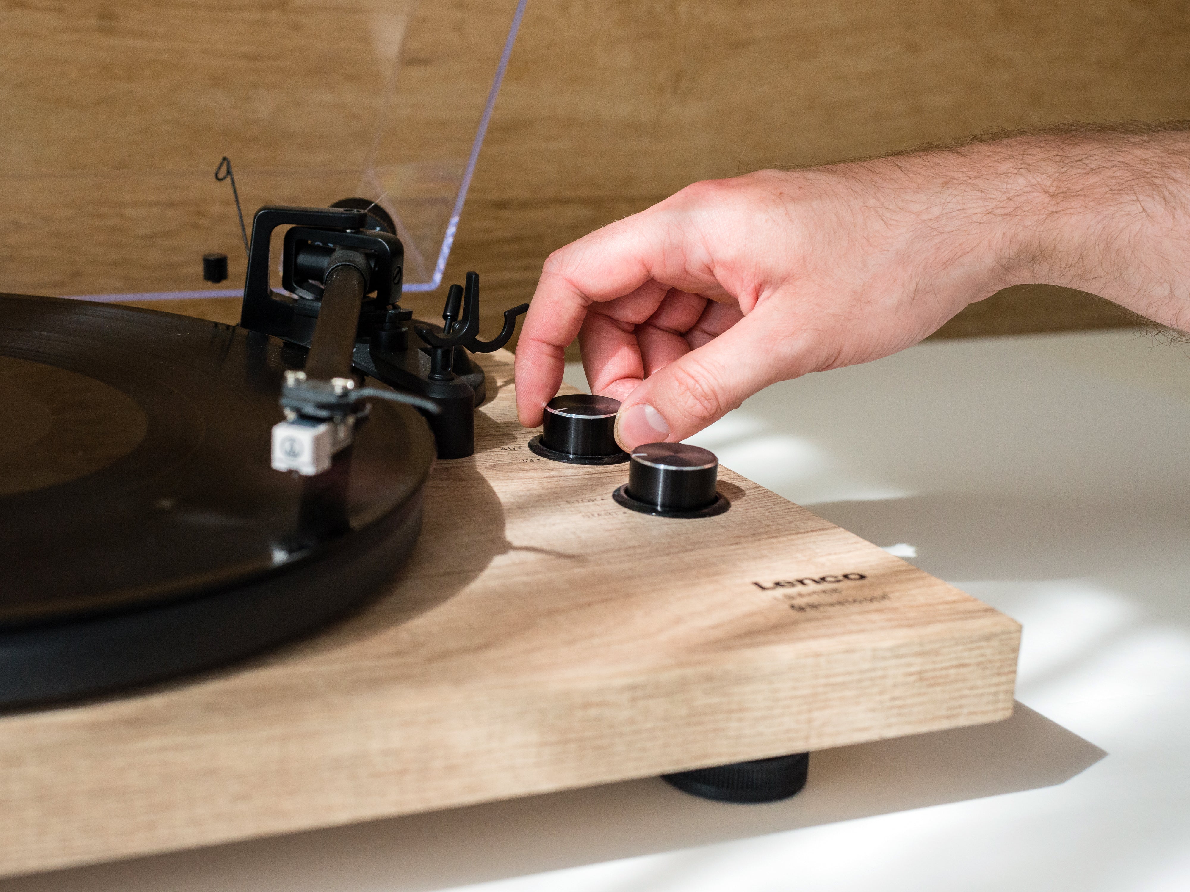 Lenco LBT-188PI - Platine avec transmission Bluetooth®, bois - Image 20