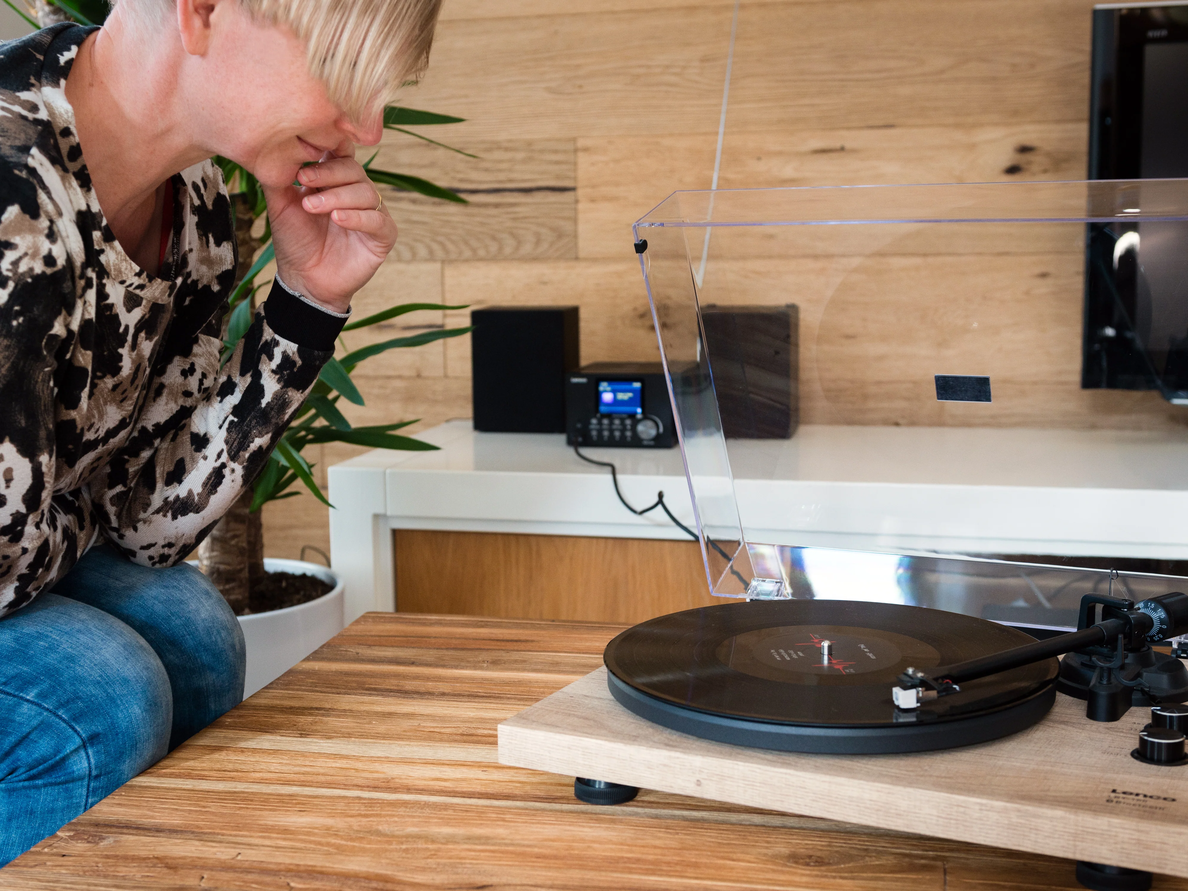 Lenco LBT-188PI - Platine avec transmission Bluetooth®, bois - Image 25