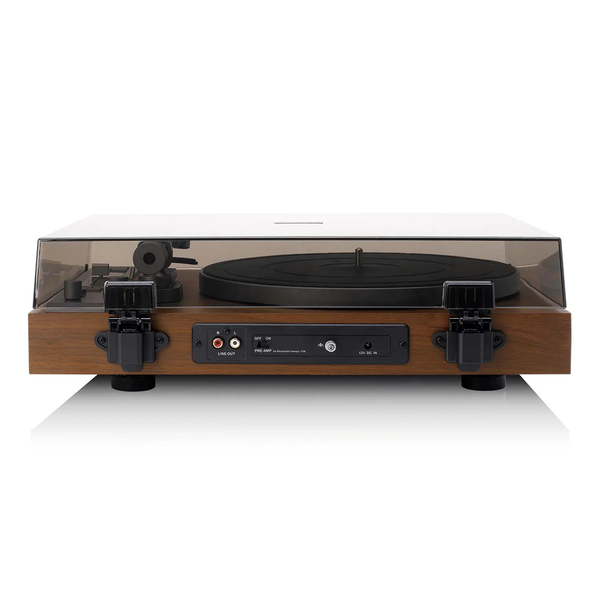 Lenco LBT-515WD - Platine vinyle haut de gamme à entraînement direct avec cellule Ortofon 2M Blue et Bluetooth® - Bois - Image 5