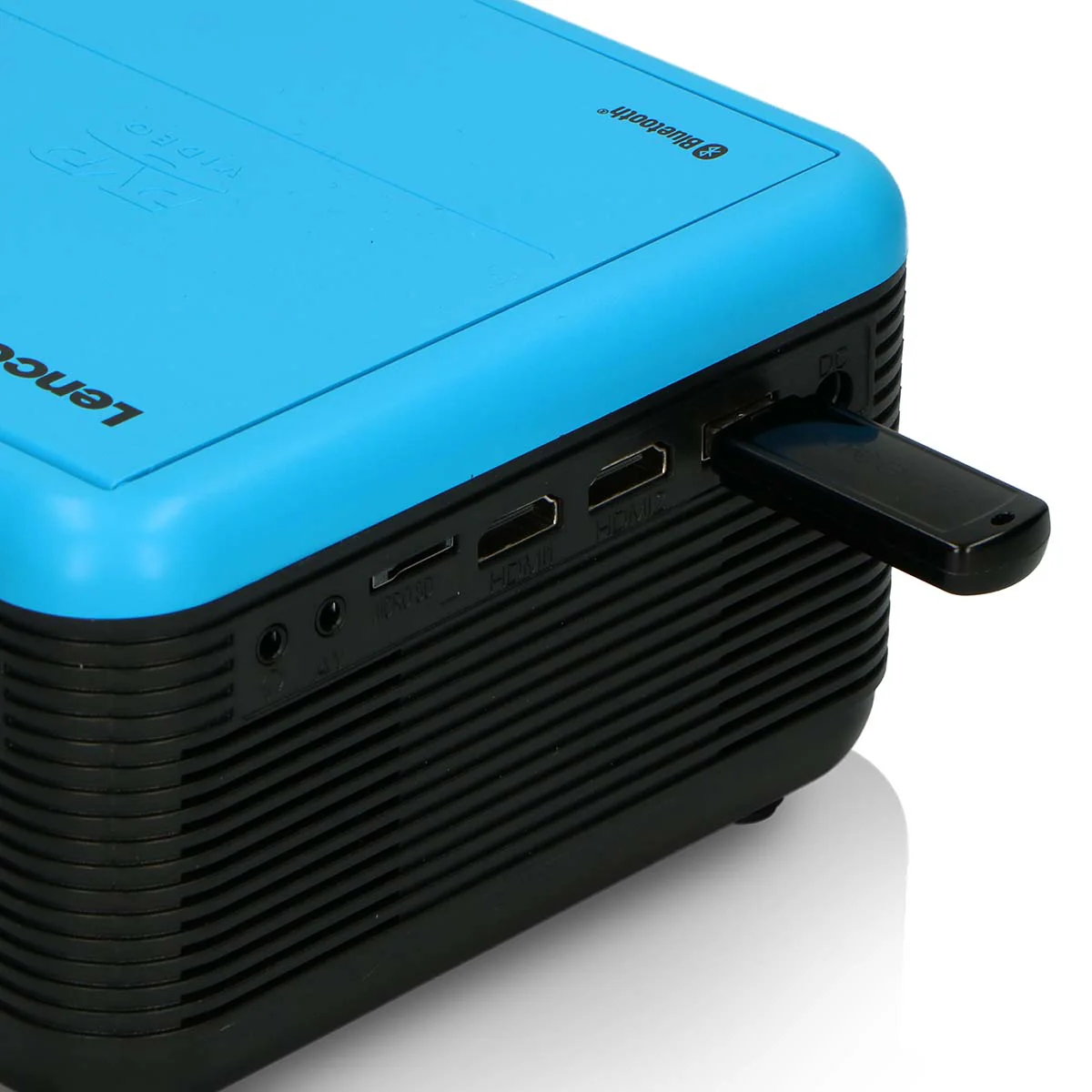 Lenco LPJ-500BU - Projecteur LCD avec lecteur DVD et connexion Bluetooth® - Bleu - Image 14