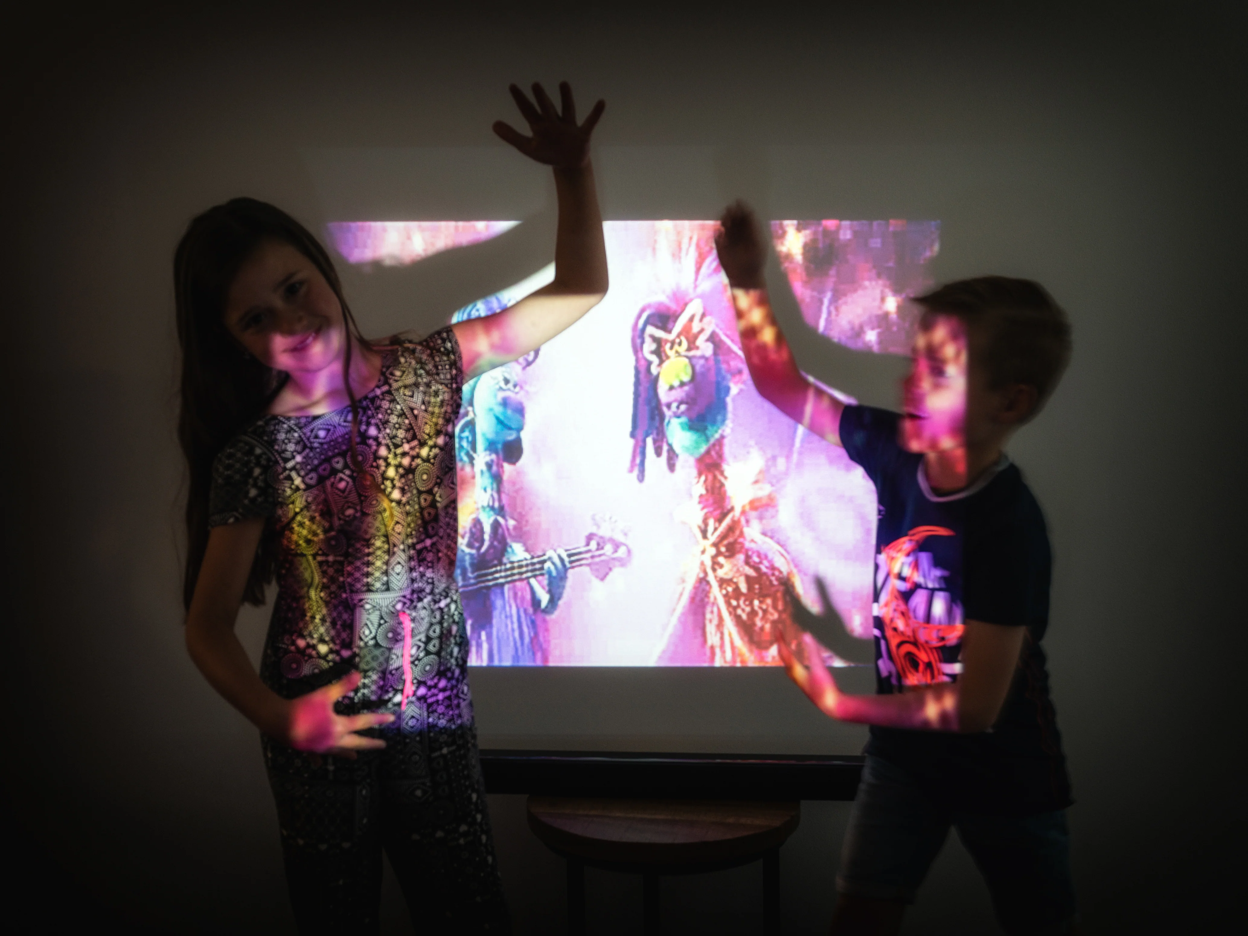 Lenco LPJ-500BU - Projecteur LCD avec lecteur DVD et connexion Bluetooth® - Bleu - Image 30