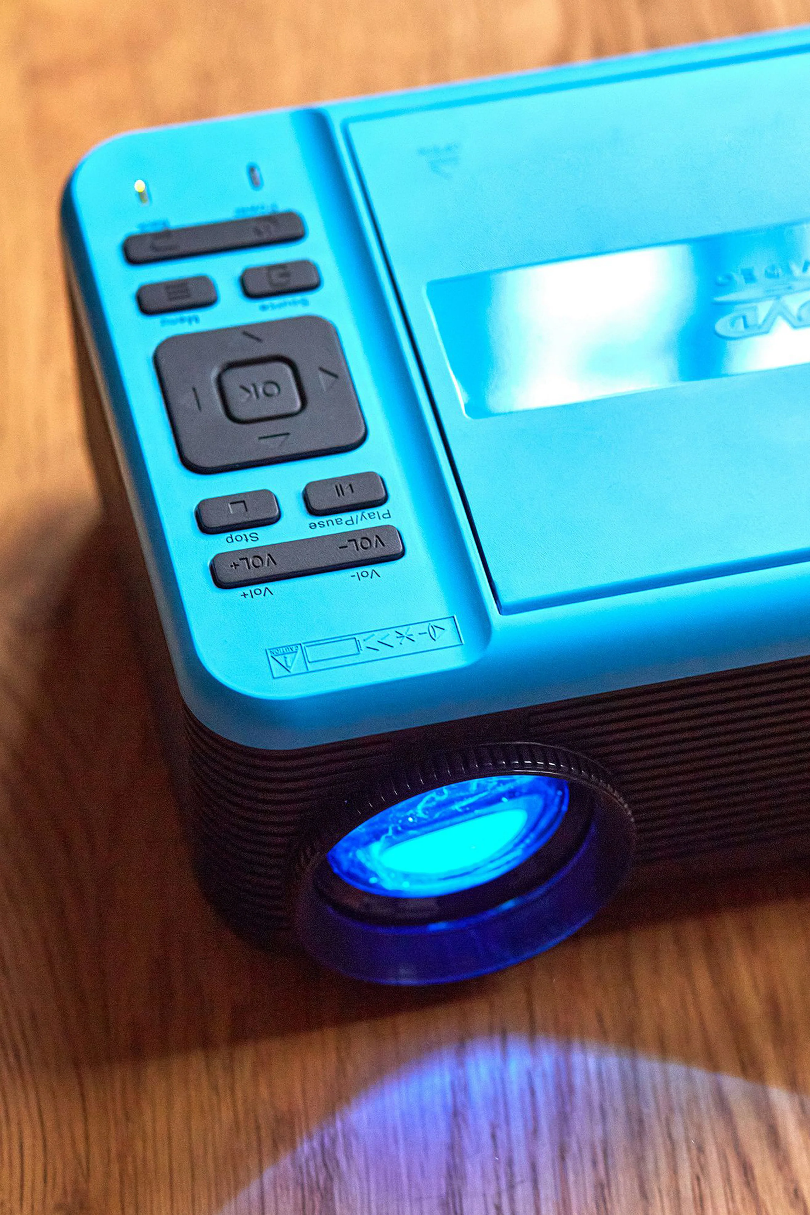 Lenco LPJ-500BU - Projecteur LCD avec lecteur DVD et connexion Bluetooth® - Bleu - Image 32