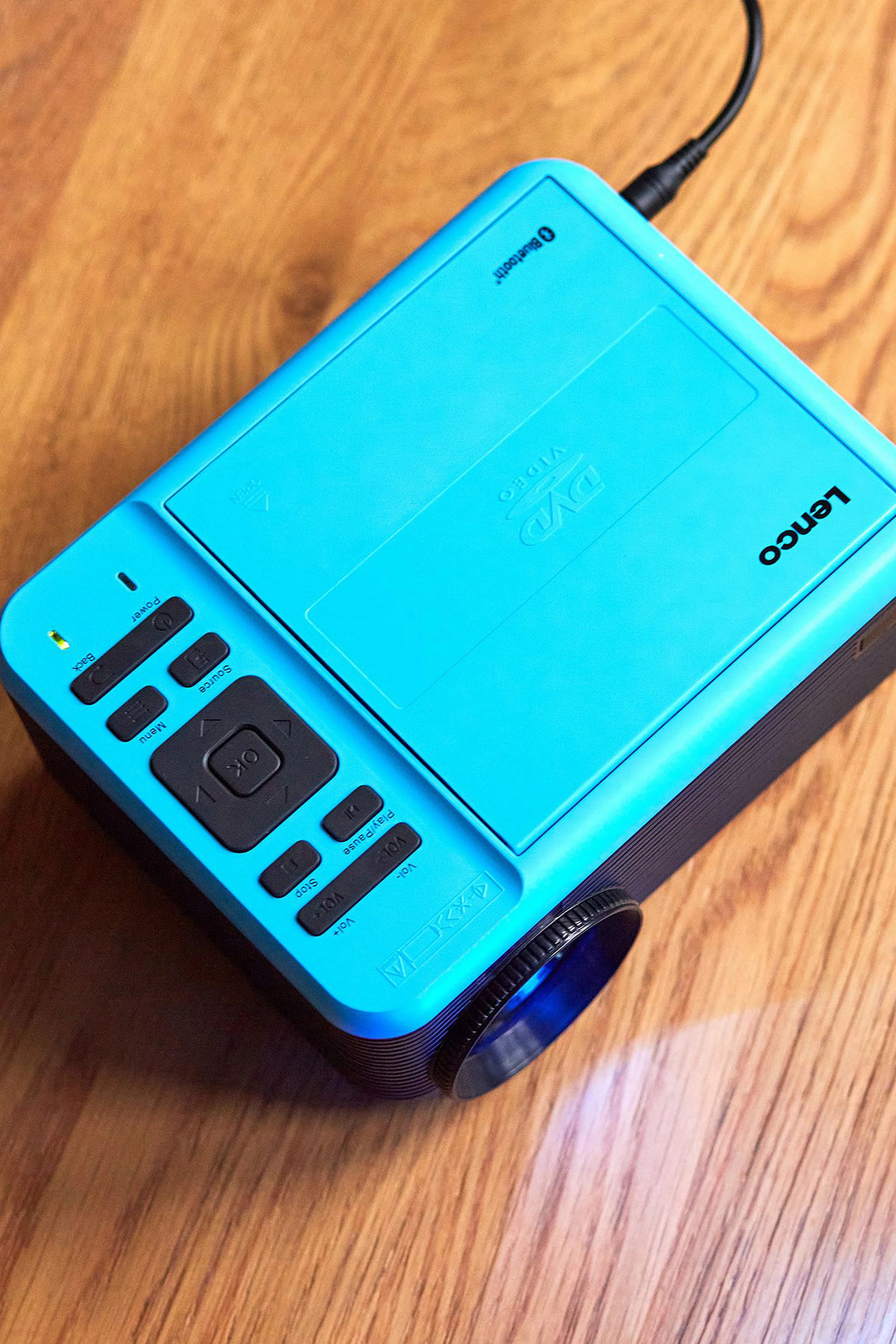 Lenco LPJ-500BU - Projecteur LCD avec lecteur DVD et connexion Bluetooth® - Bleu - Image 33