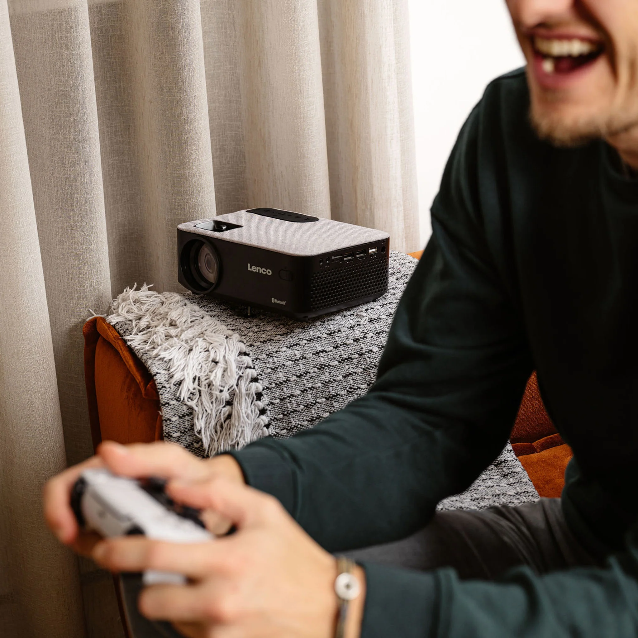 Lenco LPJ-700BKGY - Projecteur LCD avec Bluetooth® - Image 18