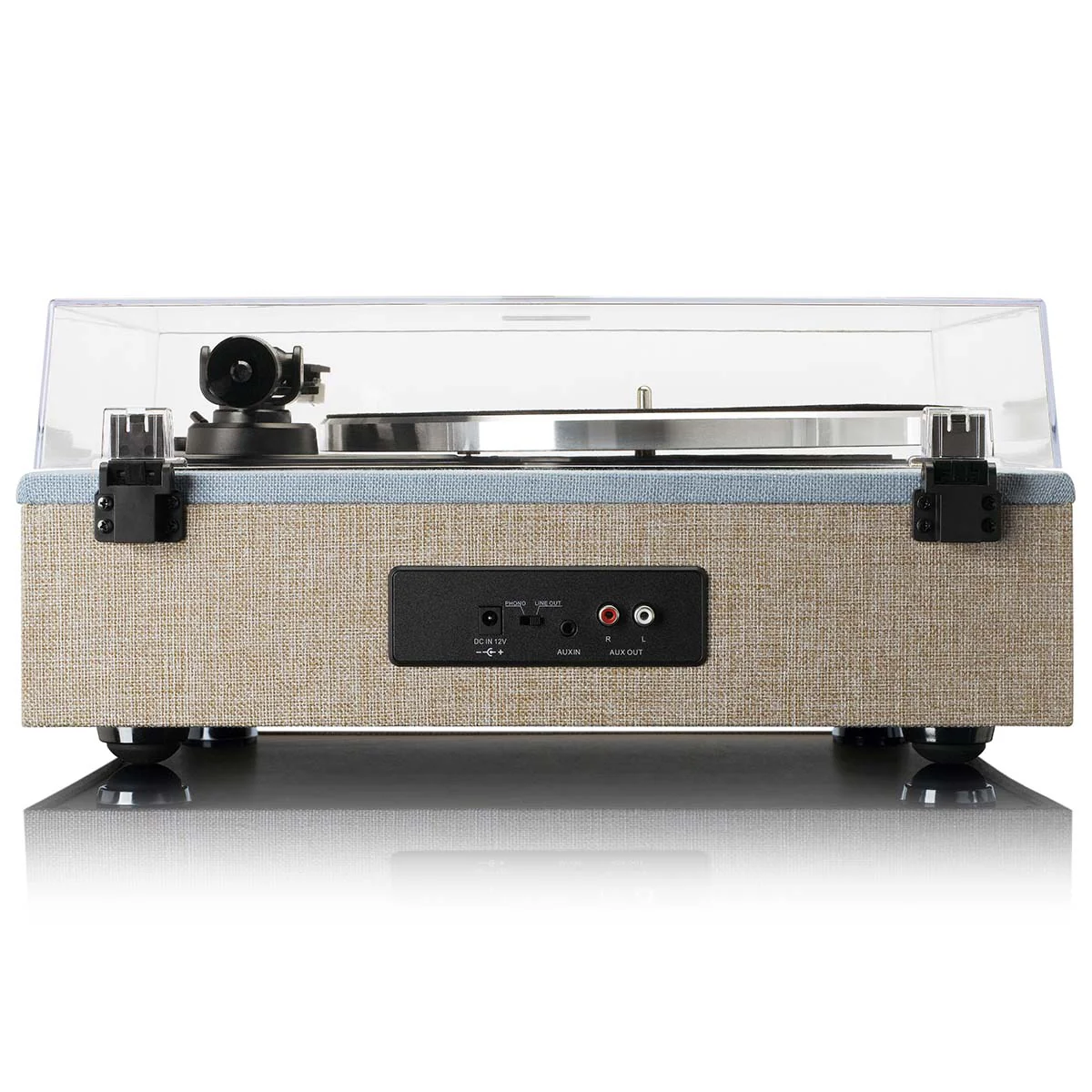 Lenco LS-440BUBG - Platine vinyle avec 4 haut-parleurs incorporés -  Bleu/Taupe - Image 6