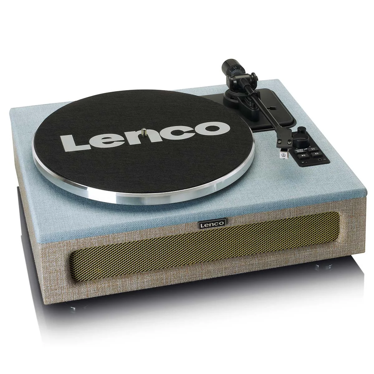 Lenco LS-440BUBG - Platine vinyle avec 4 haut-parleurs incorporés -  Bleu/Taupe - Image 8