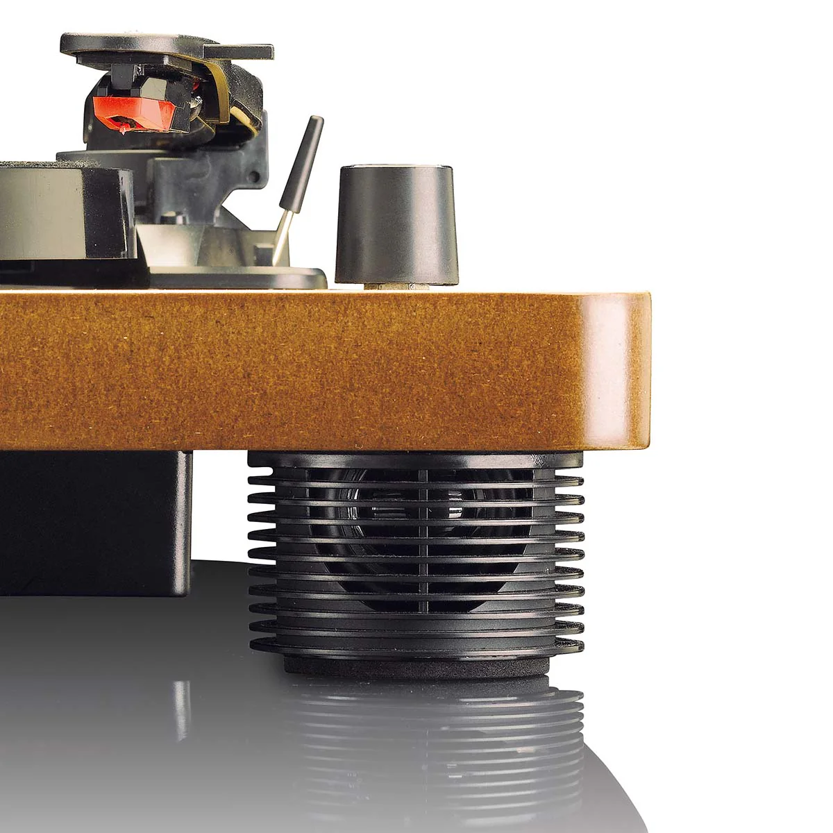 Lenco LS-50WD - platine avec haut-parleurs intégrés et encodage USB - Bois - Image 6