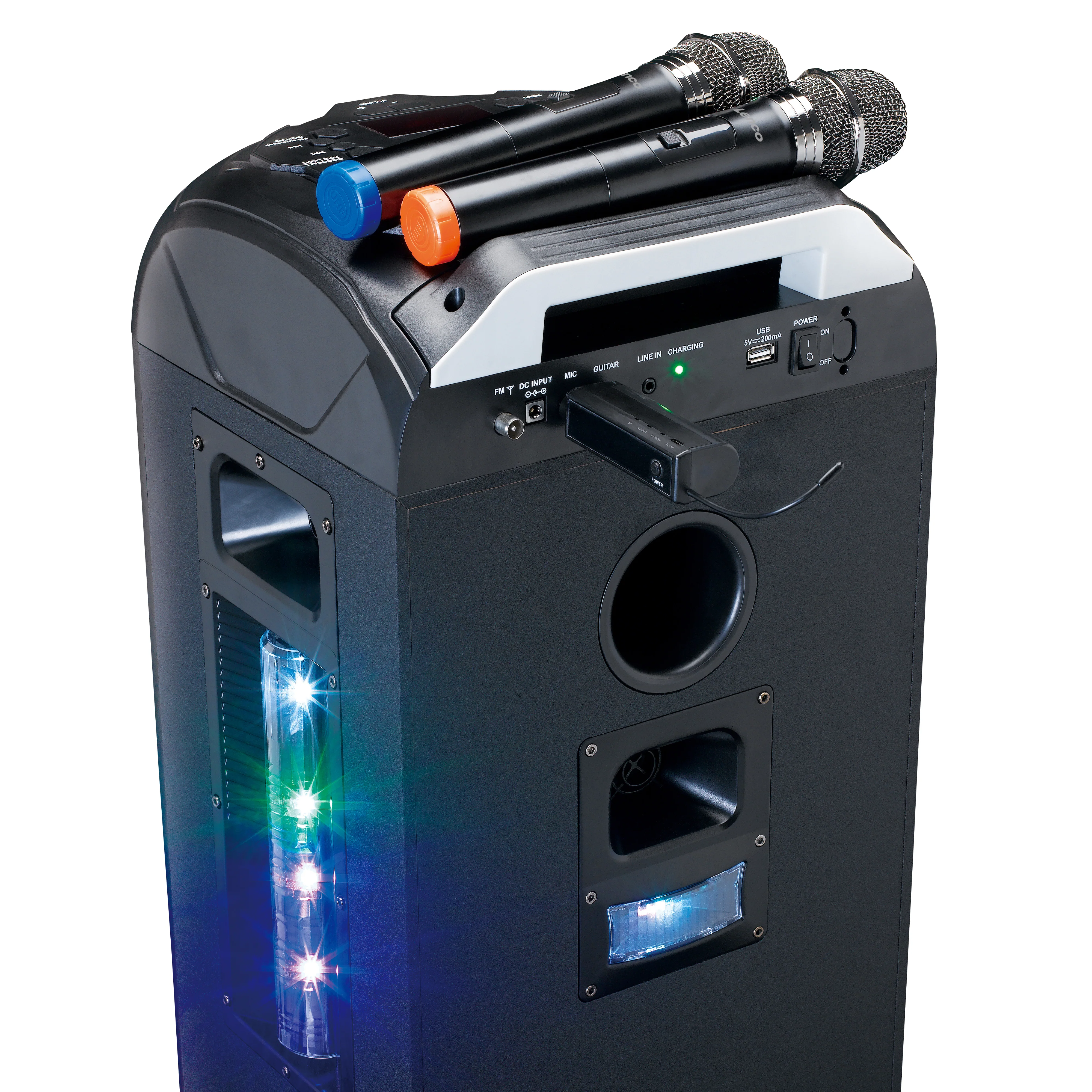 Lenco - MCW-020BK - Set de 2 microphones sans fil - Image 7