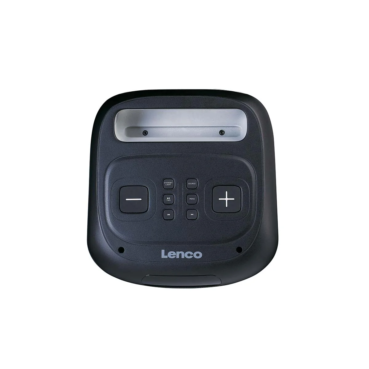 Lenco PA-101BK - Enceinte Bluetooth avec effets lumineux LED - 100W RMS, USB, autonomie de batterie de 14 heures - Noir - Image 11