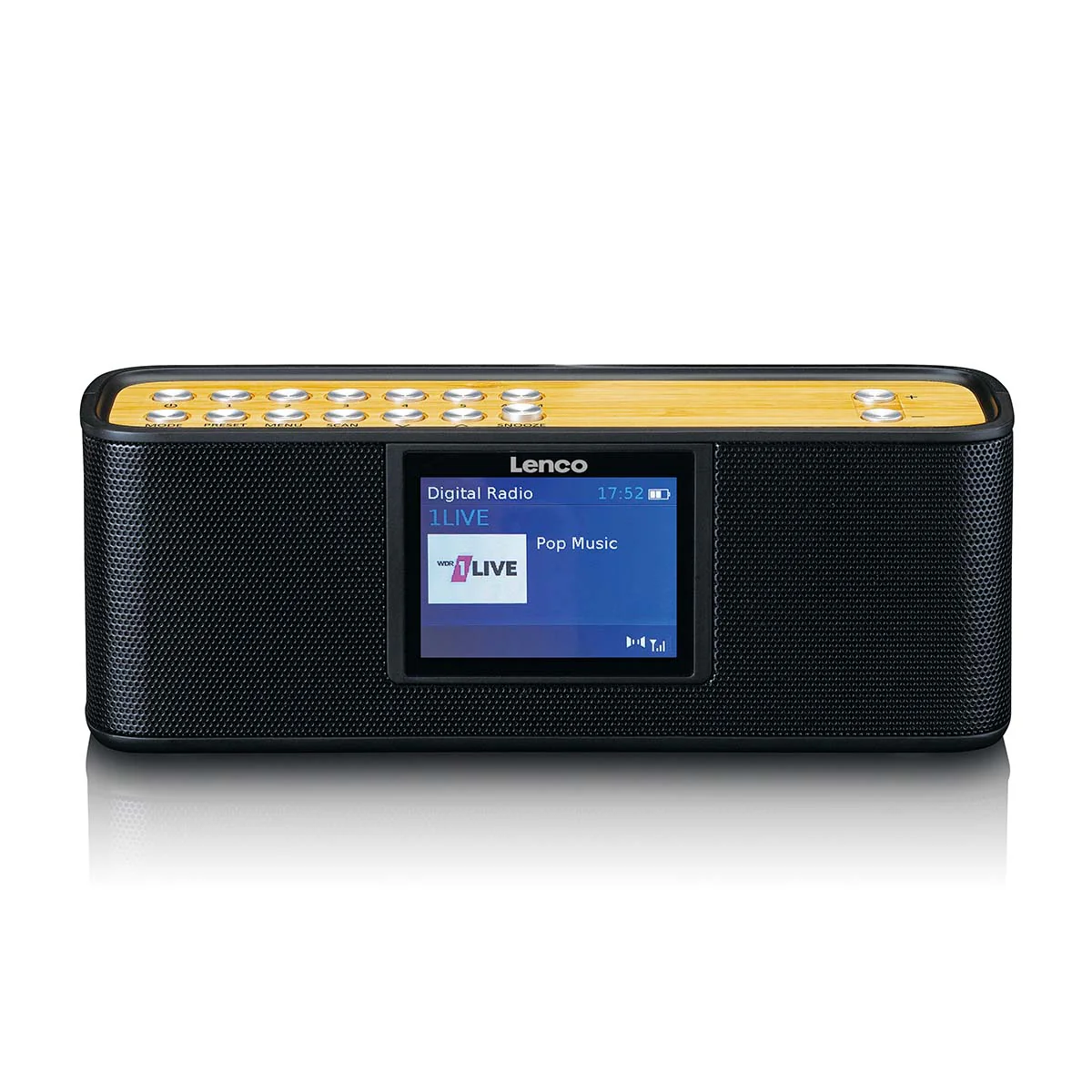 Lenco PDR-045BK - Radio DAB+ avec Bluetooth® 5.0, noir - Image 3
