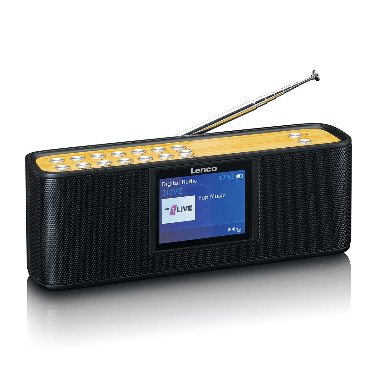 Lenco PDR-045BK - Radio DAB+ avec Bluetooth® 5.0, noir - Image 5