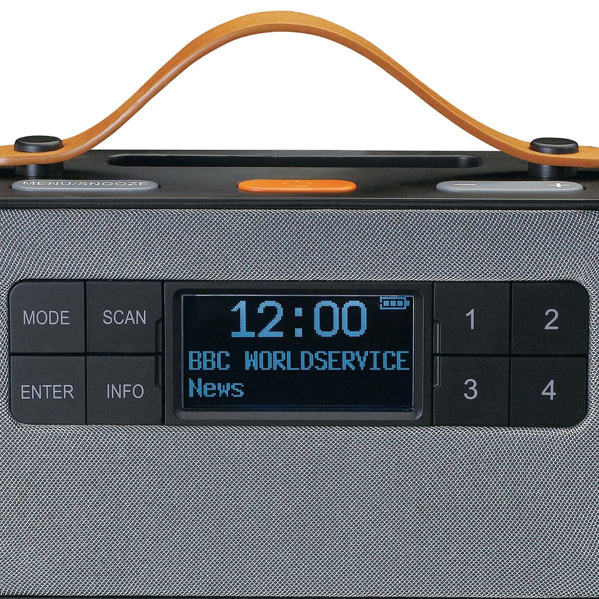 Lenco PDR-065BK - Radio FM/DAB+ portable dotée de grandes touches et d’une fonction « Mode simple, noir - Image 12