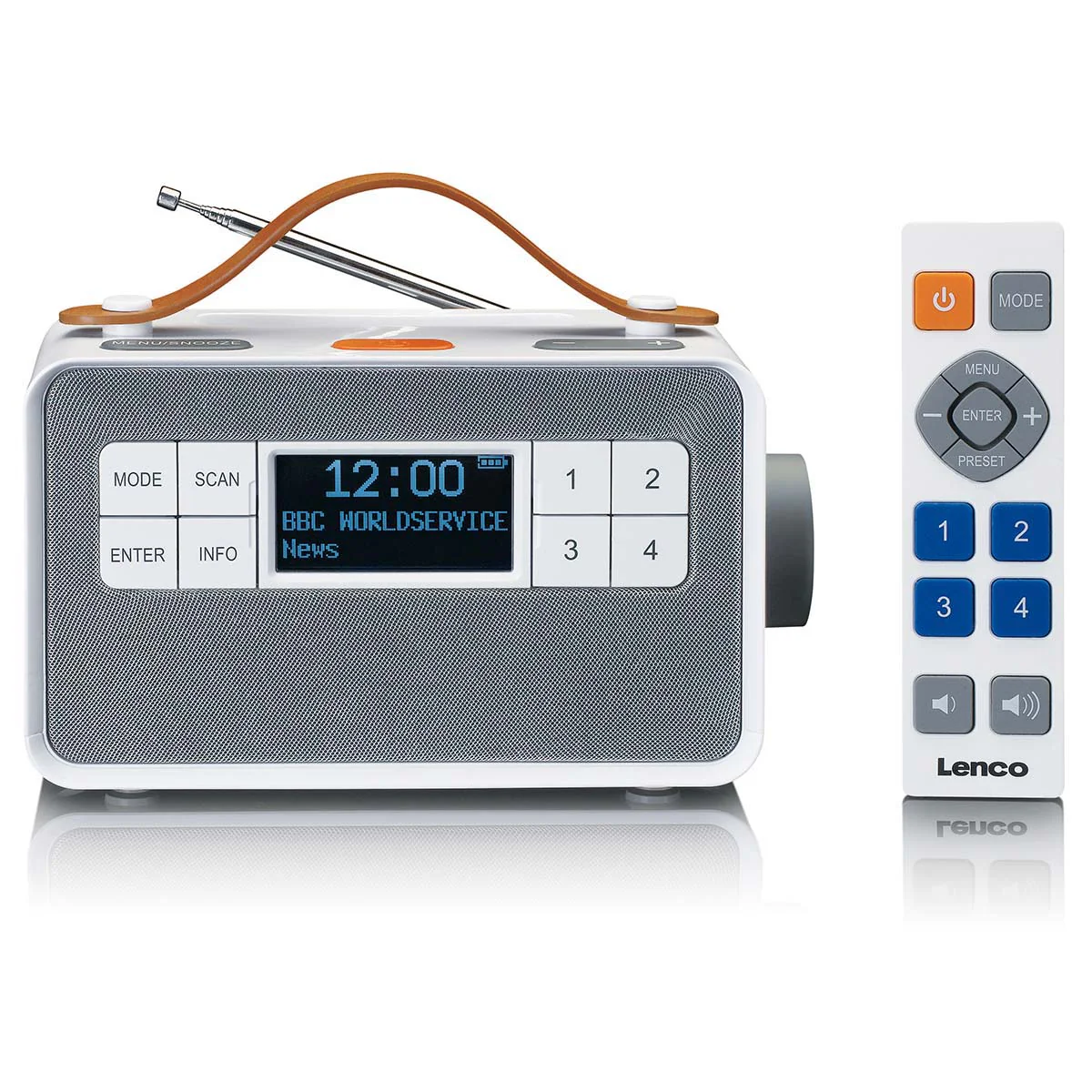 Lenco PDR-065BK - Radio FM/DAB+ portable dotée de grandes touches et d’une fonction « Mode simple, noir - Image 16