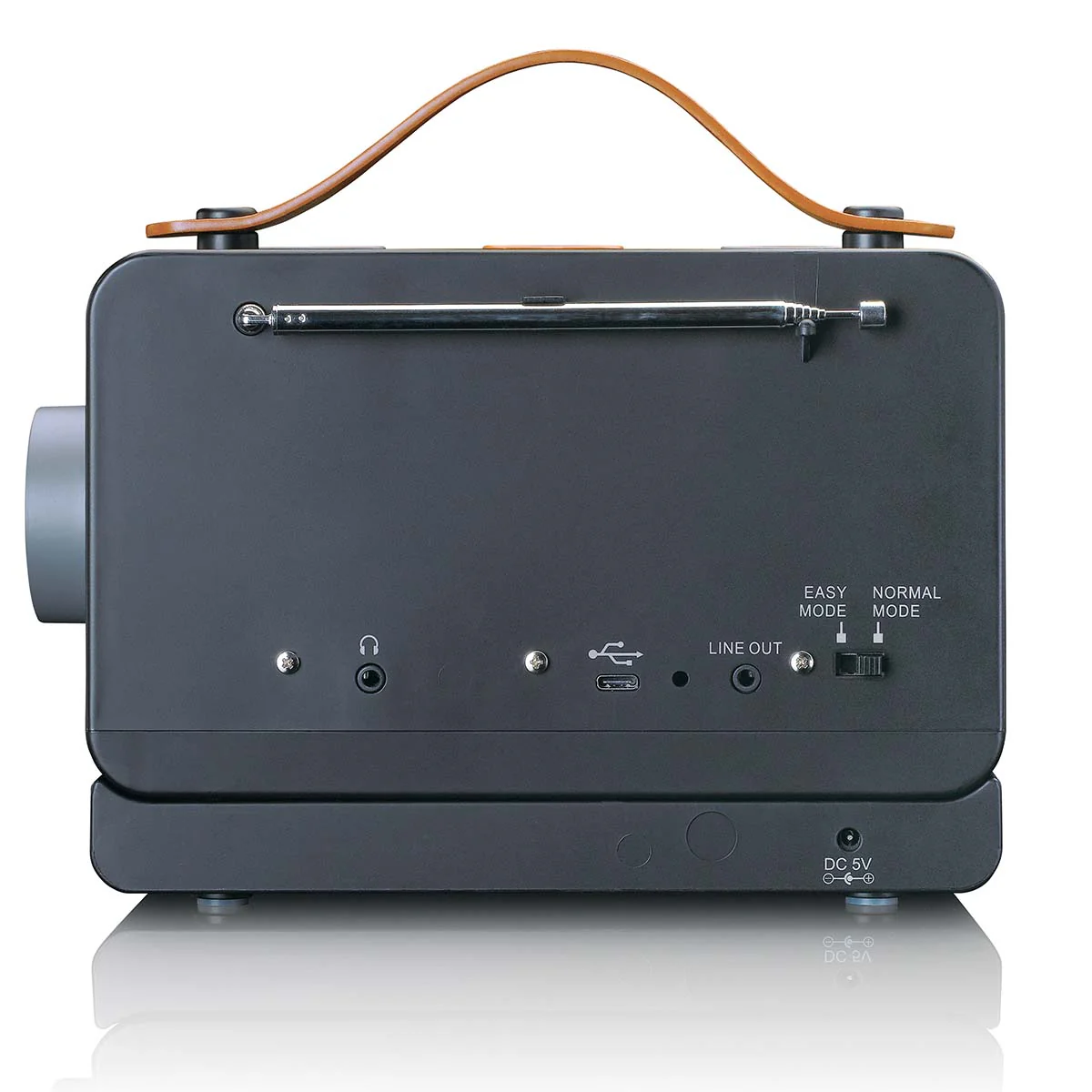 Lenco PDR-065BK - Radio FM/DAB+ portable dotée de grandes touches et d’une fonction « Mode simple, noir - Image 7