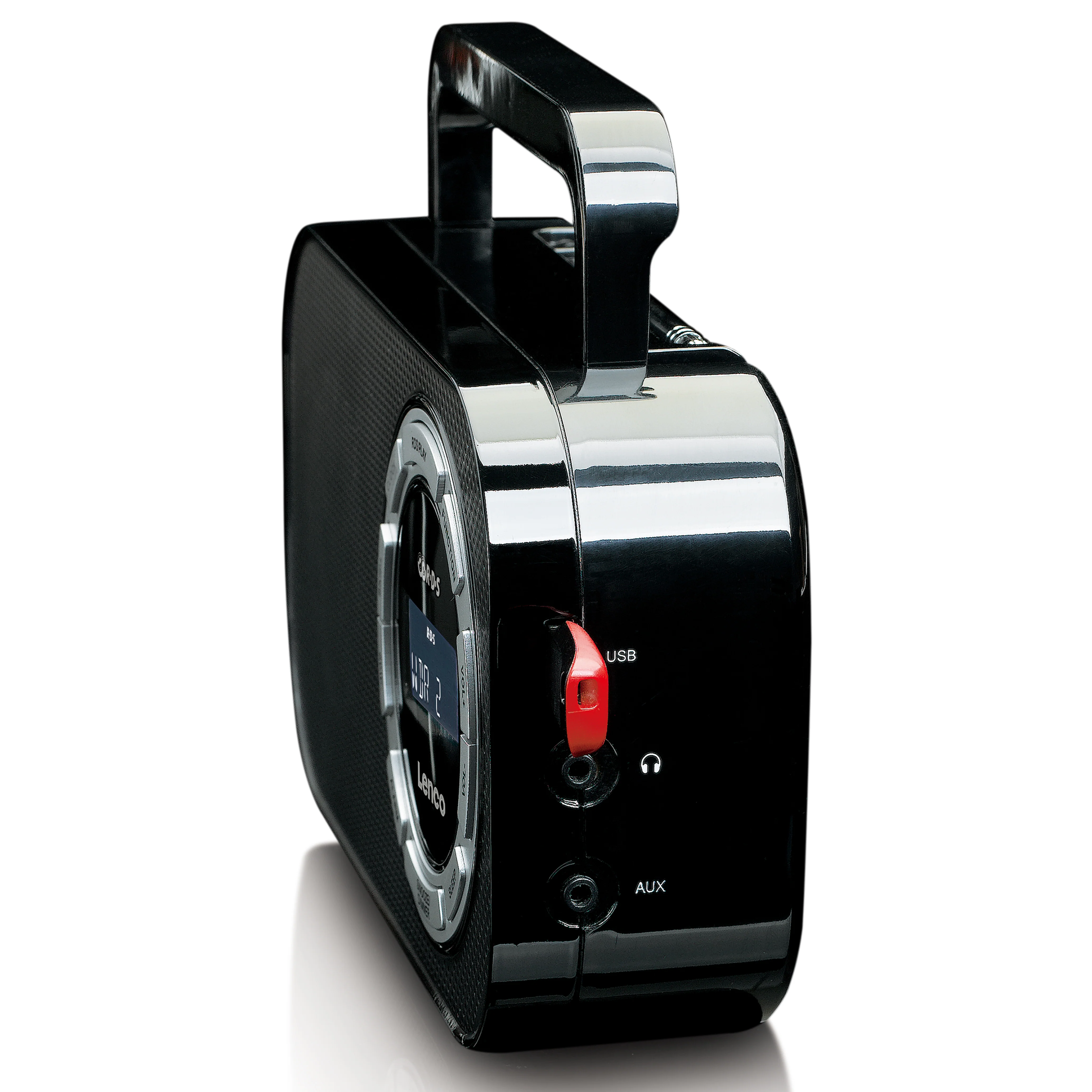 Lenco PR2700 - Radio de survie à piles compacte pour la survie en extérieur, Noir - Image 3