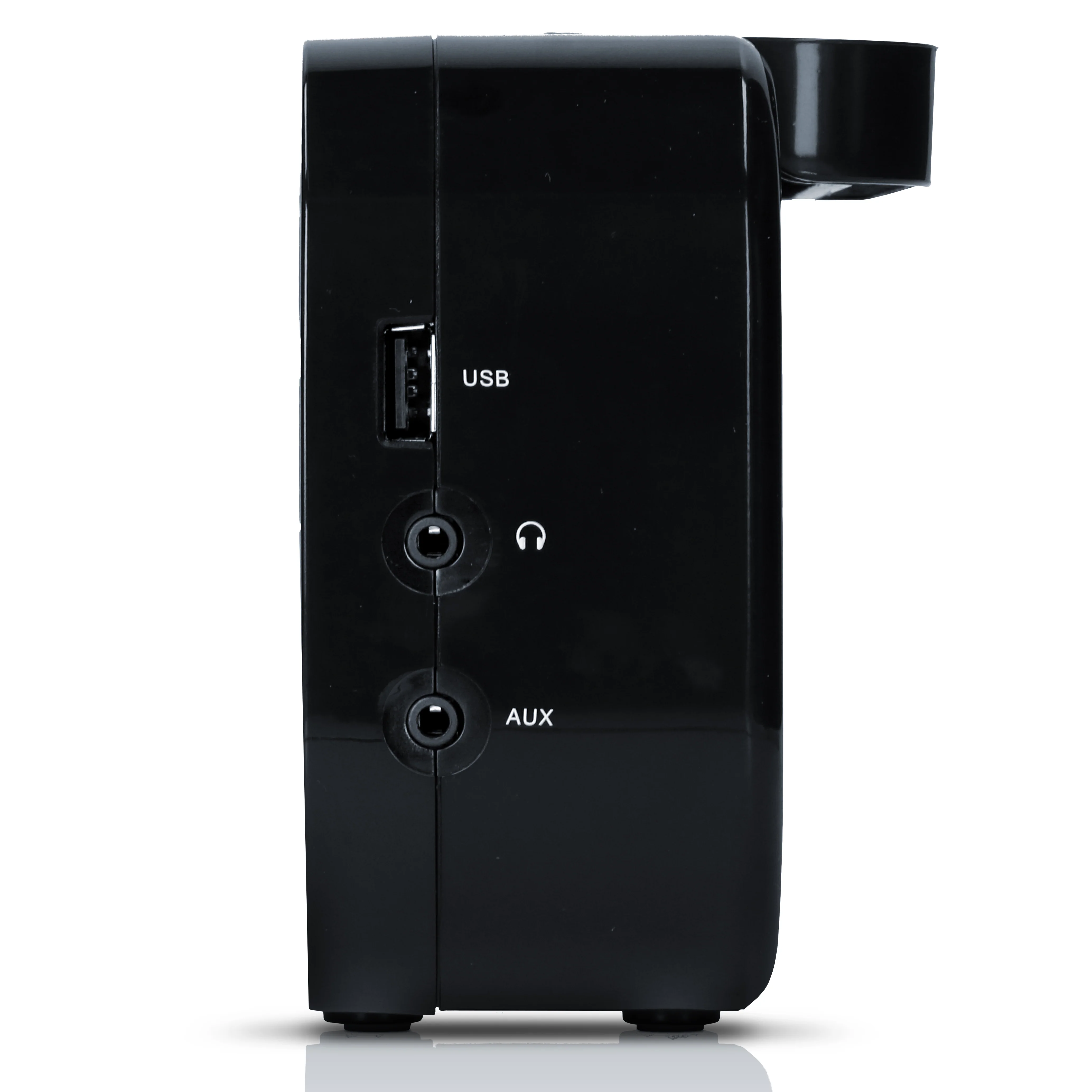 Lenco PR2700 - Radio de survie à piles compacte pour la survie en extérieur, Noir - Image 4