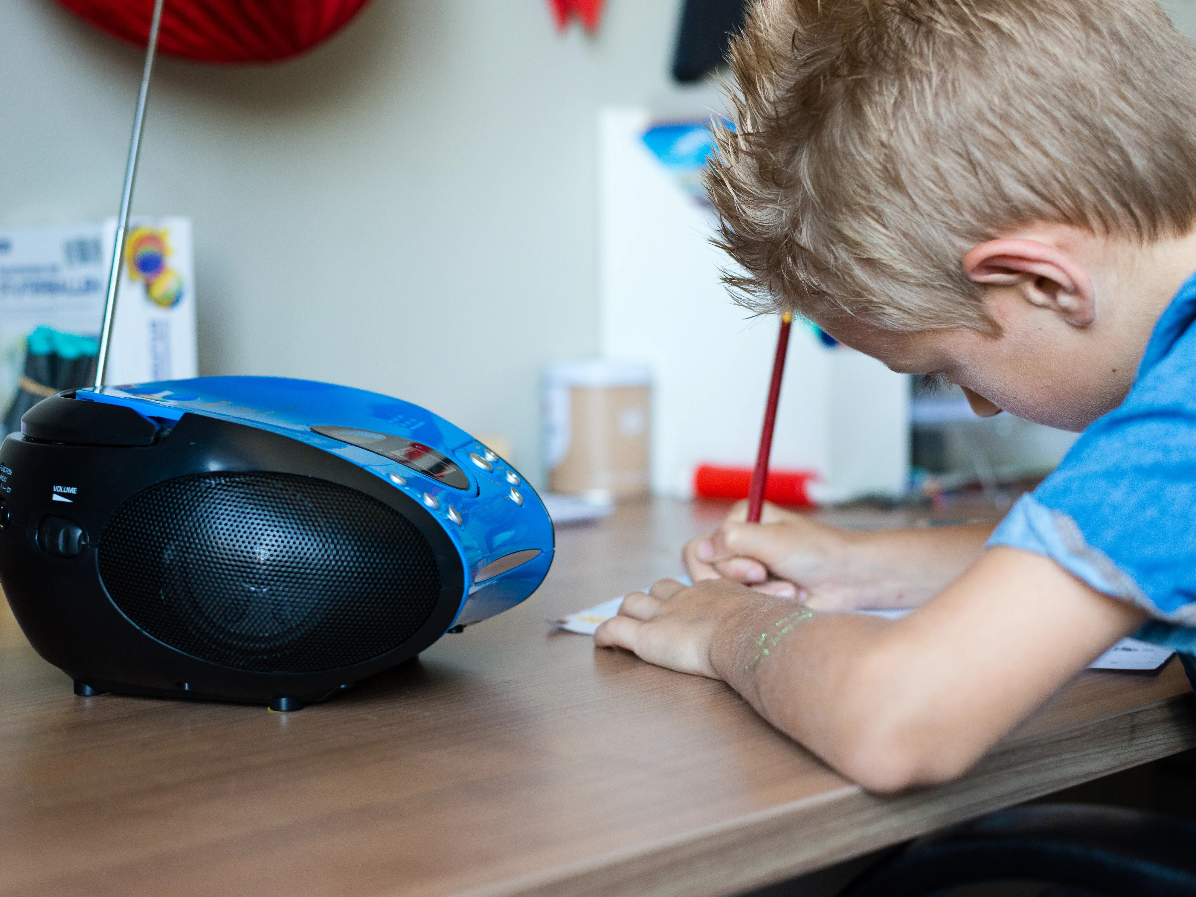 Lenco SCD-24 Blue/Black - Radio portable avec lecteur CD - Bleu-noir - Image 16