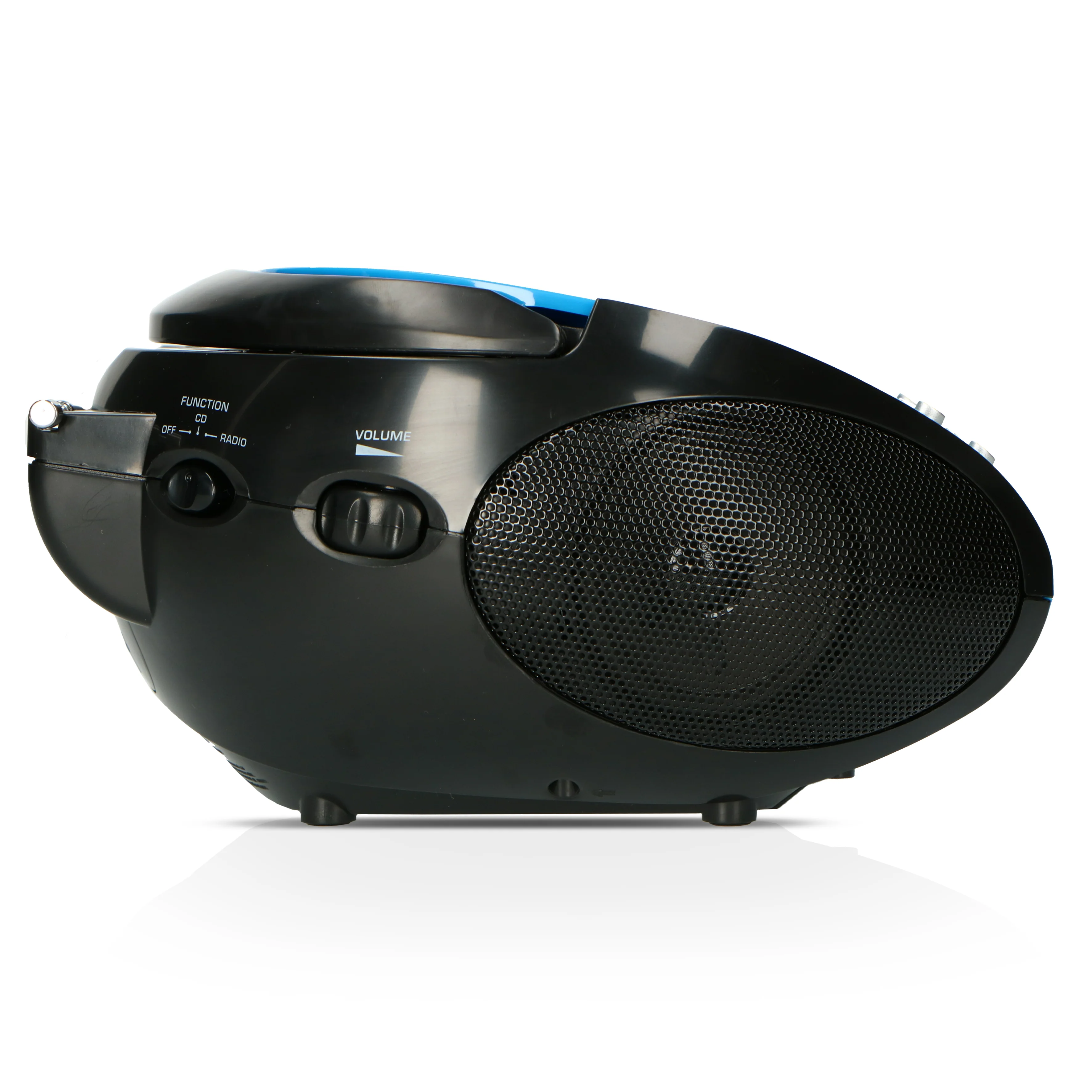 Lenco SCD-24 Blue/Black - Radio portable avec lecteur CD - Bleu-noir - Image 3