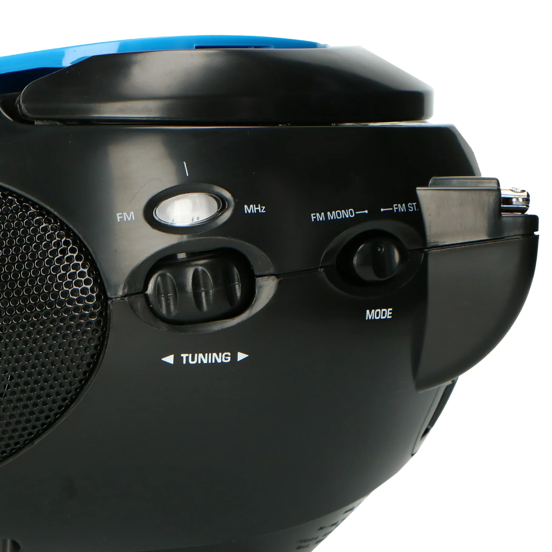 Lenco SCD-24 Blue/Black - Radio portable avec lecteur CD - Bleu-noir - Image 8