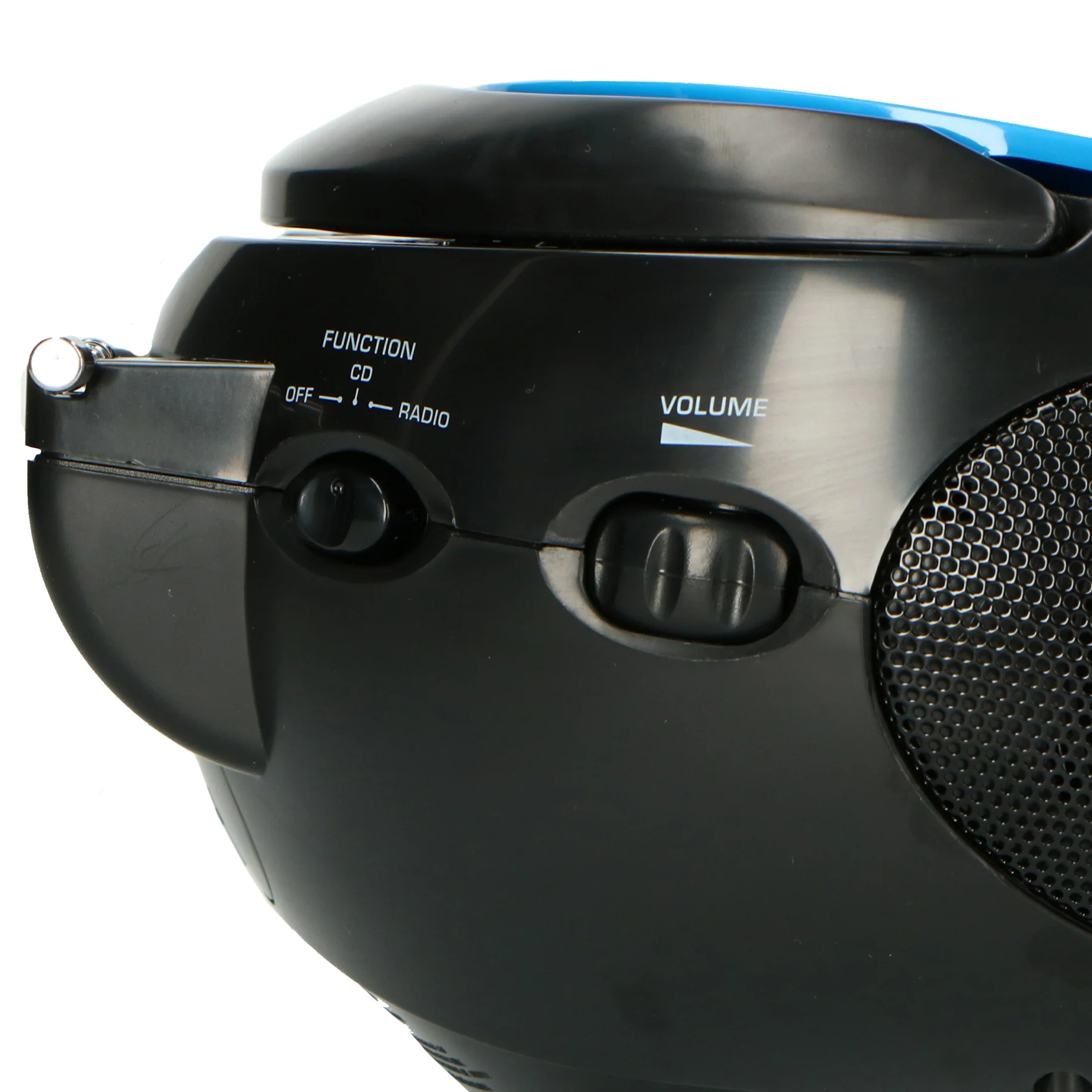 Lenco SCD-24 Blue/Black - Radio portable avec lecteur CD - Bleu-noir - Image 9