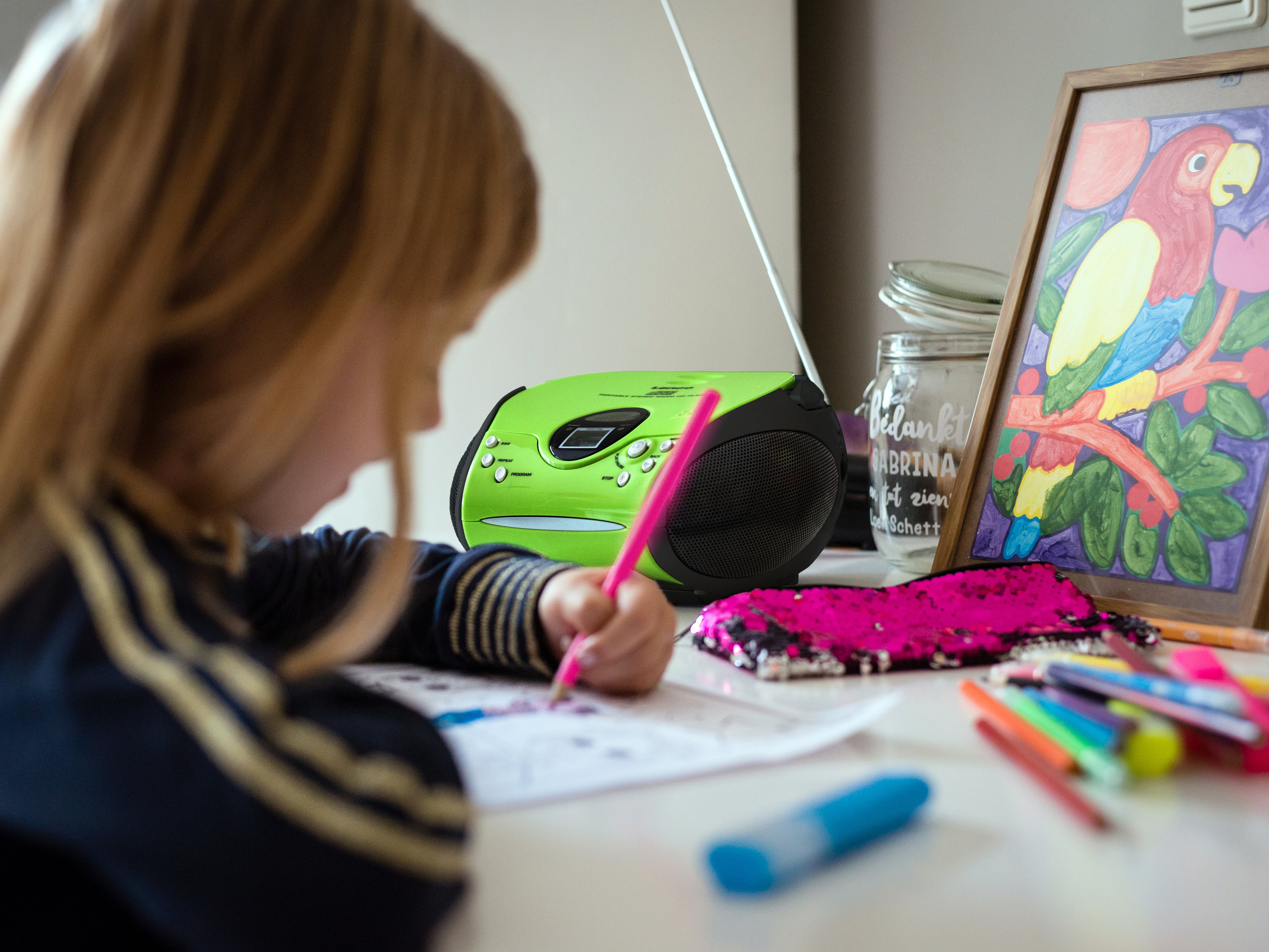 Lenco SCD-24 Green/Black - Radio portable avec lecteur CD - Vert/noir - Image 14