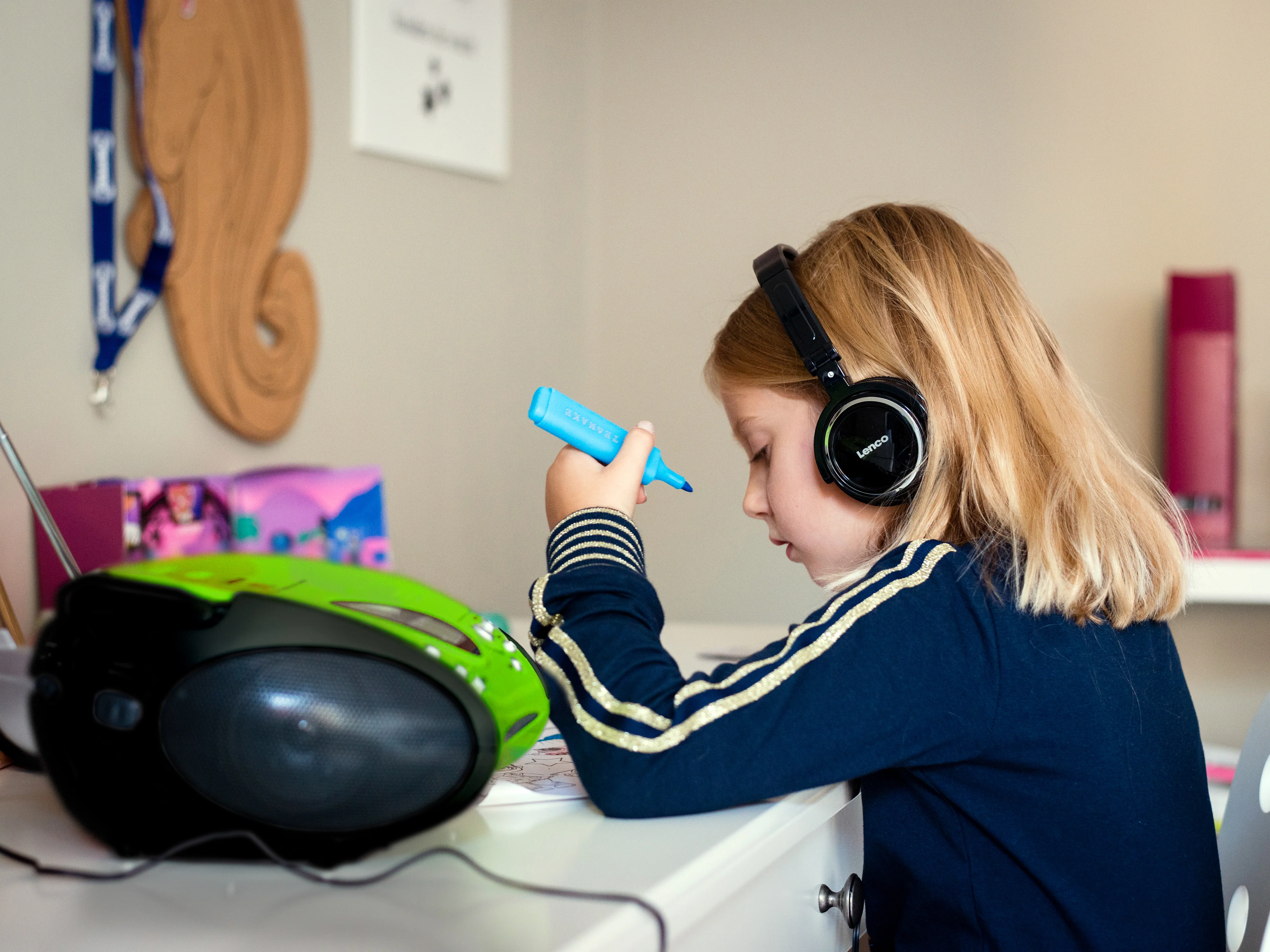 Lenco SCD-24 Green/Black - Radio portable avec lecteur CD - Vert/noir - Image 15