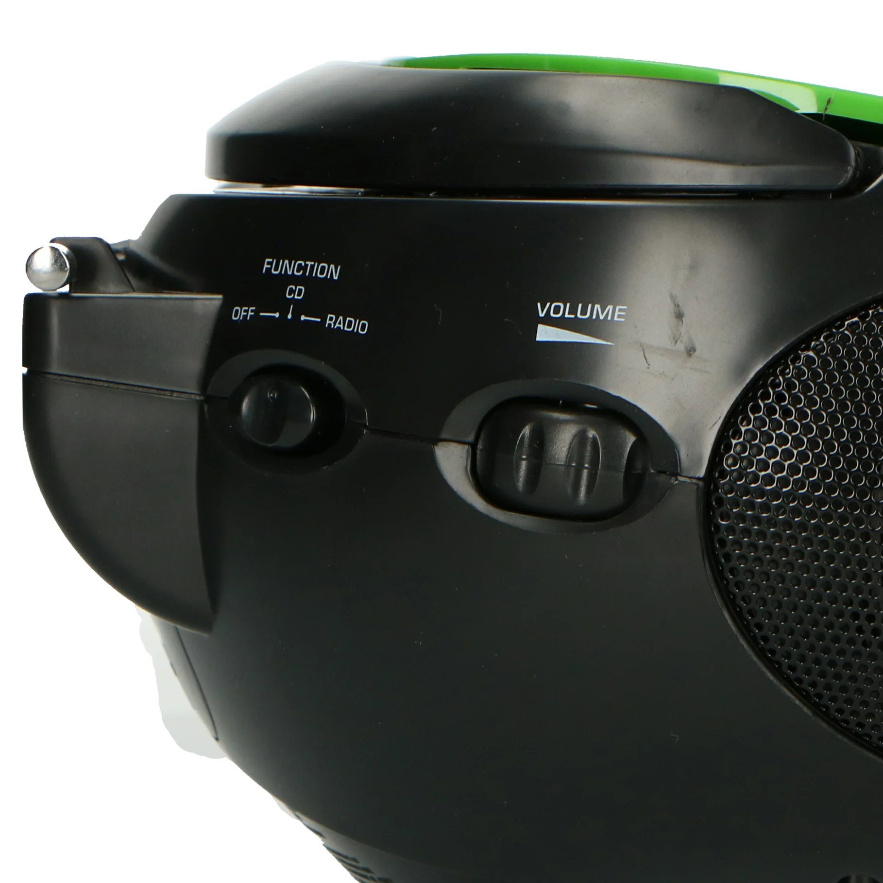 Lenco SCD-24 Green/Black - Radio portable avec lecteur CD - Vert/noir - Image 6